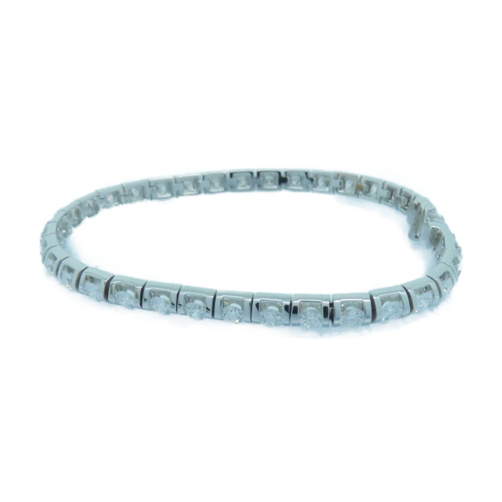 JEWELRY **【激減優惠】18K白金Diamond Bracelet 3.39ct鑽石手鏈