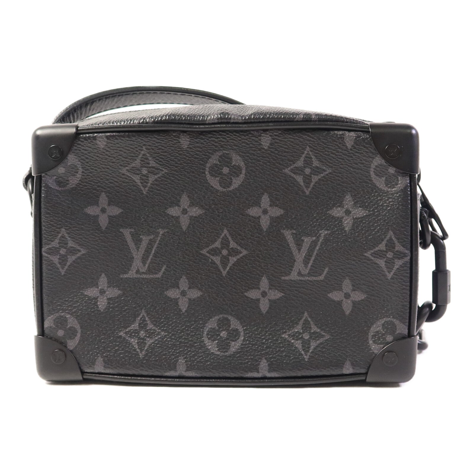 LOUIS VUITTON Monogram Eclipse Mini Soft Trunk肩背袋