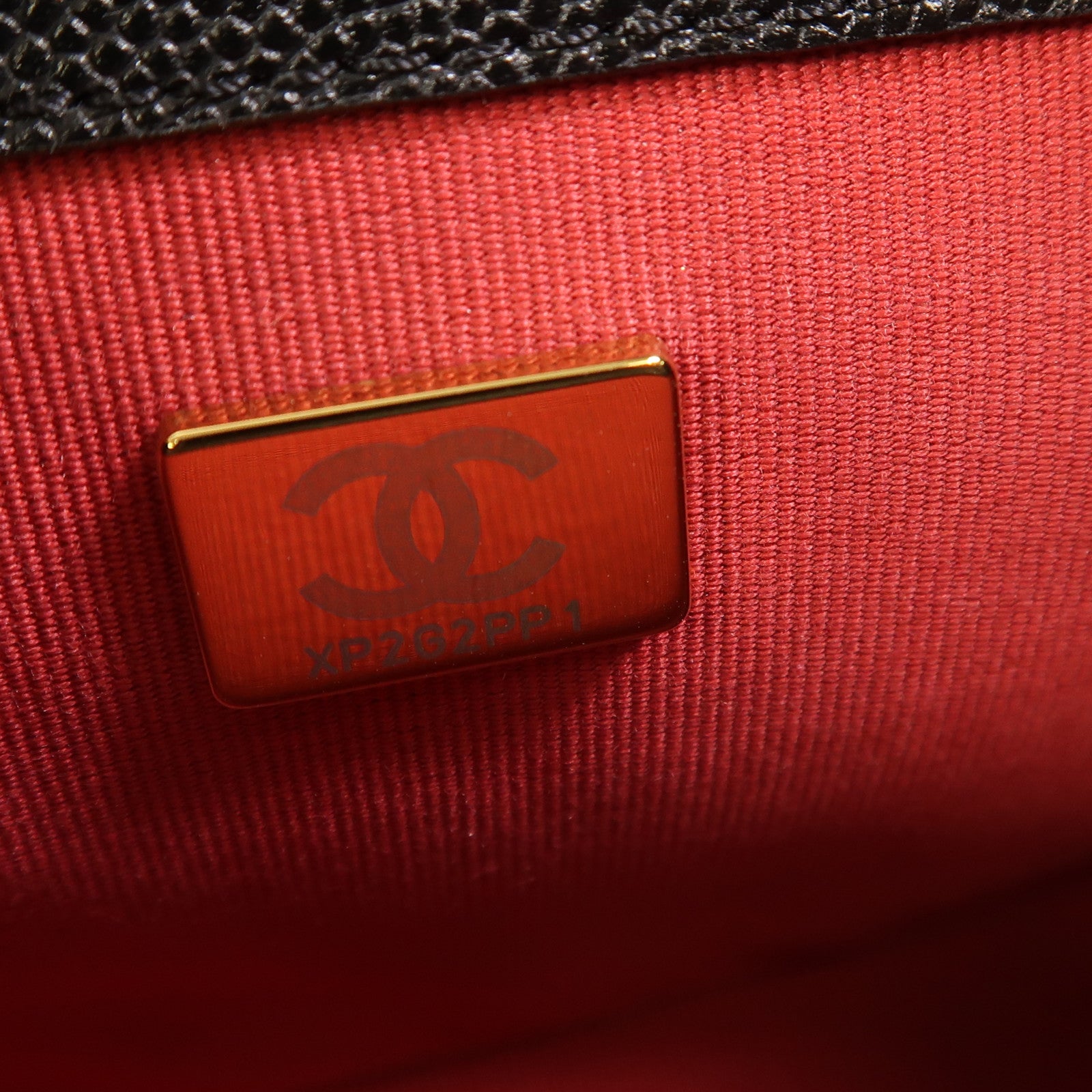 CHANEL 牛皮皮革Shoulder Bag金扣肩背袋