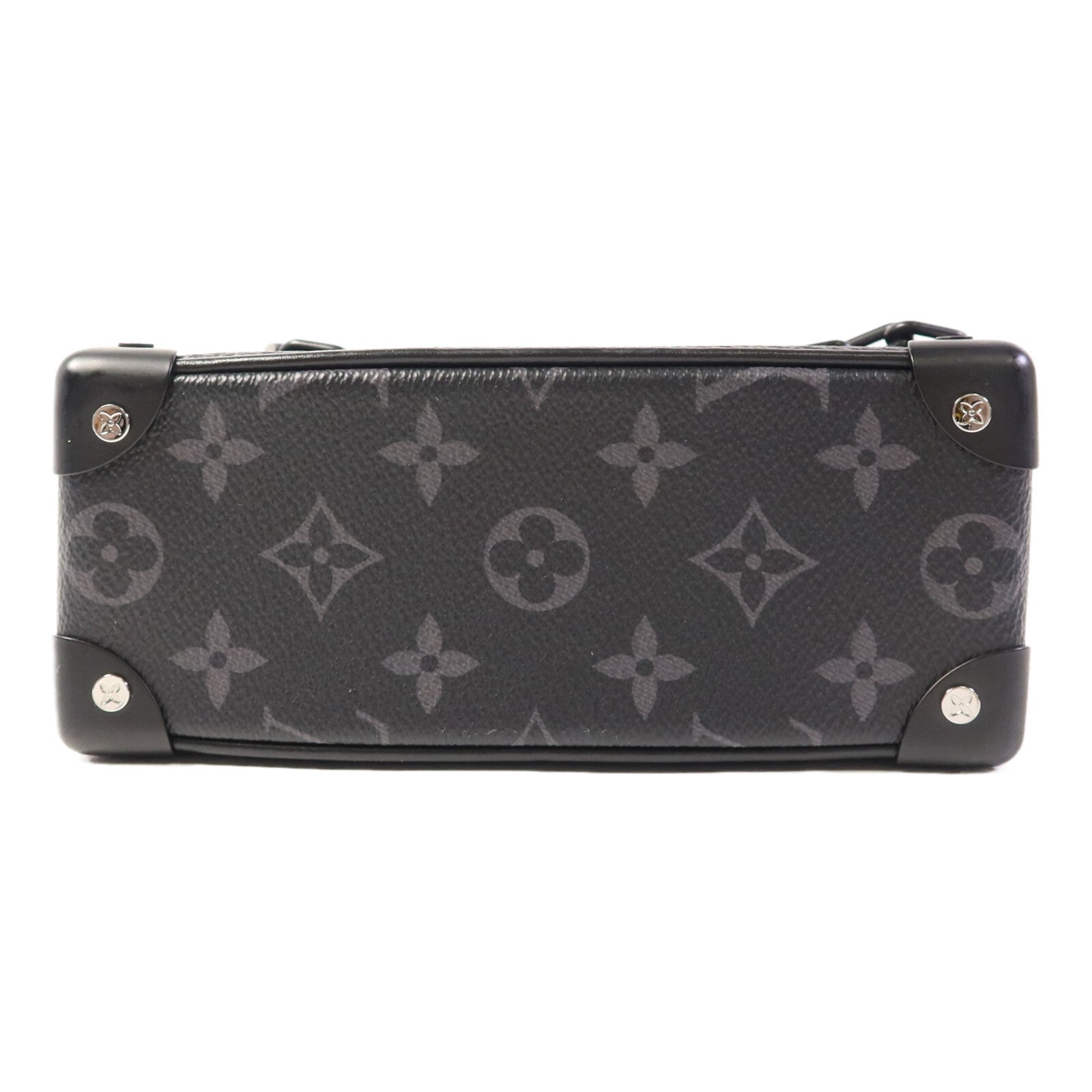 LOUIS VUITTON Monogram Eclipse Mini Soft Trunk肩背袋