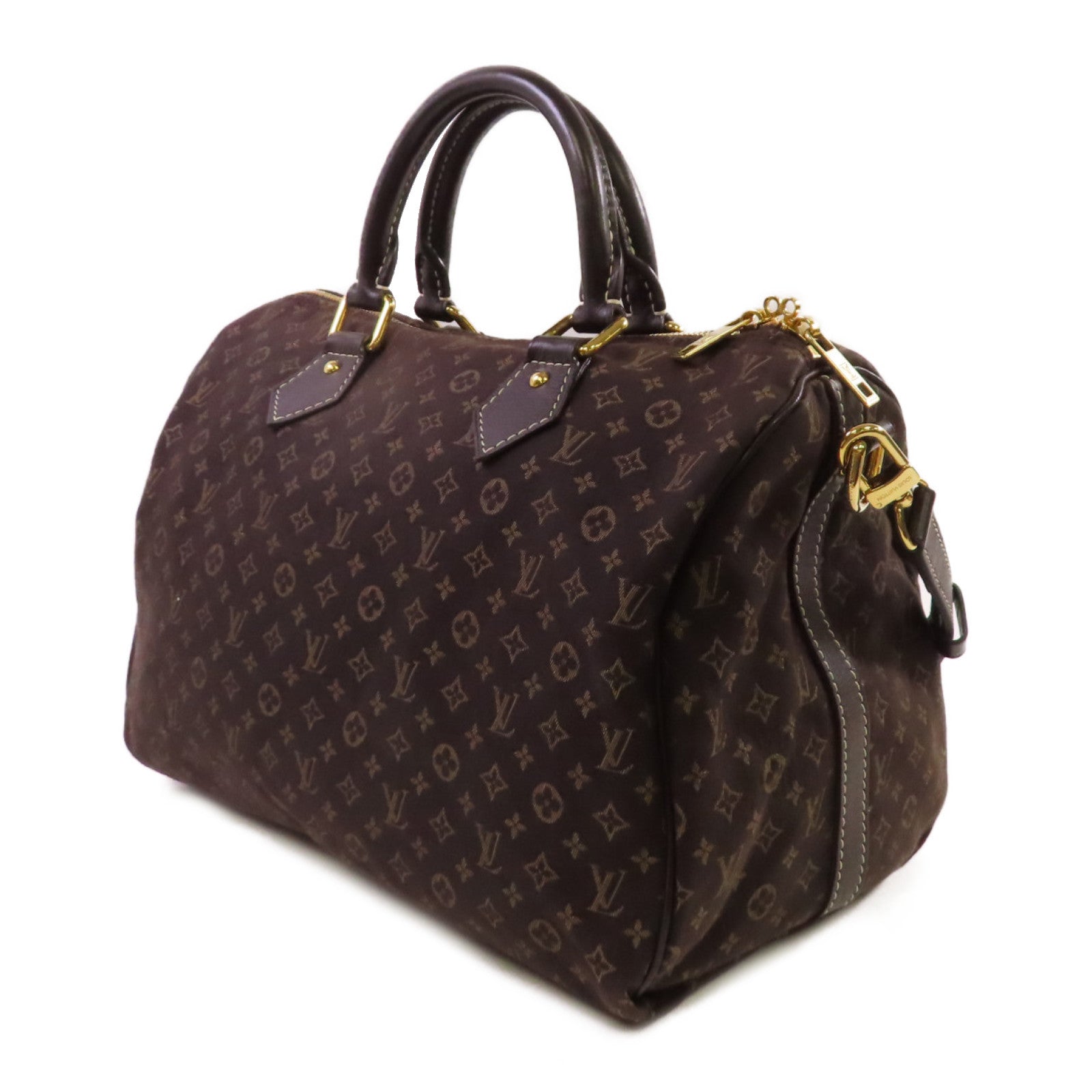 LOUIS VUITTON Monogram Idylle Speedy Bandouliere 30 2Way Shoulder Bag金扣手挽肩背兩用袋啡色