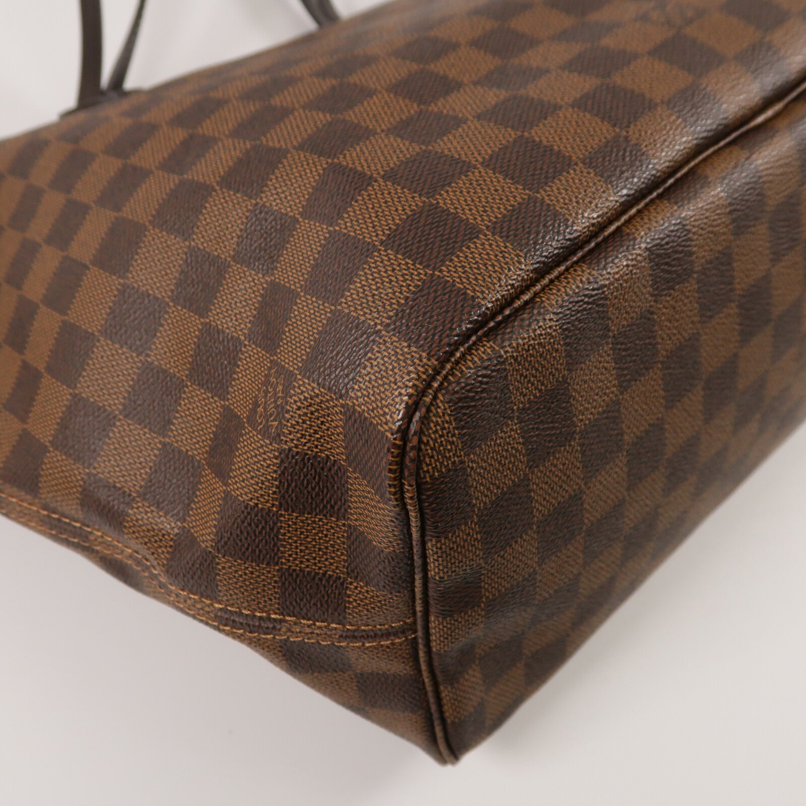 LOUIS VUITTON Damier Neverfull MM手挽袋