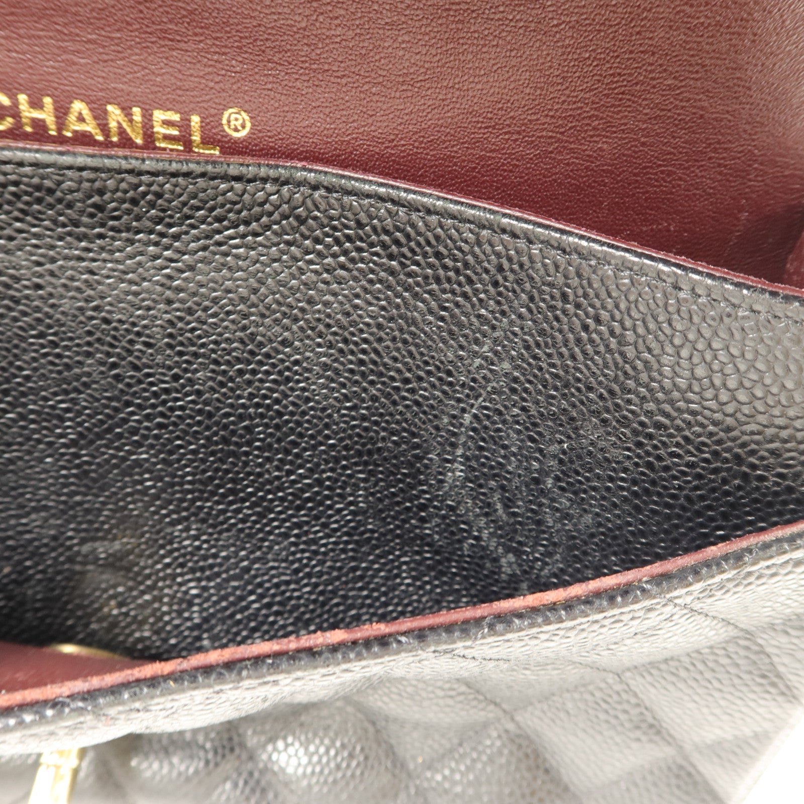 CHANEL 牛皮皮革Classis 25鏈帶肩背袋