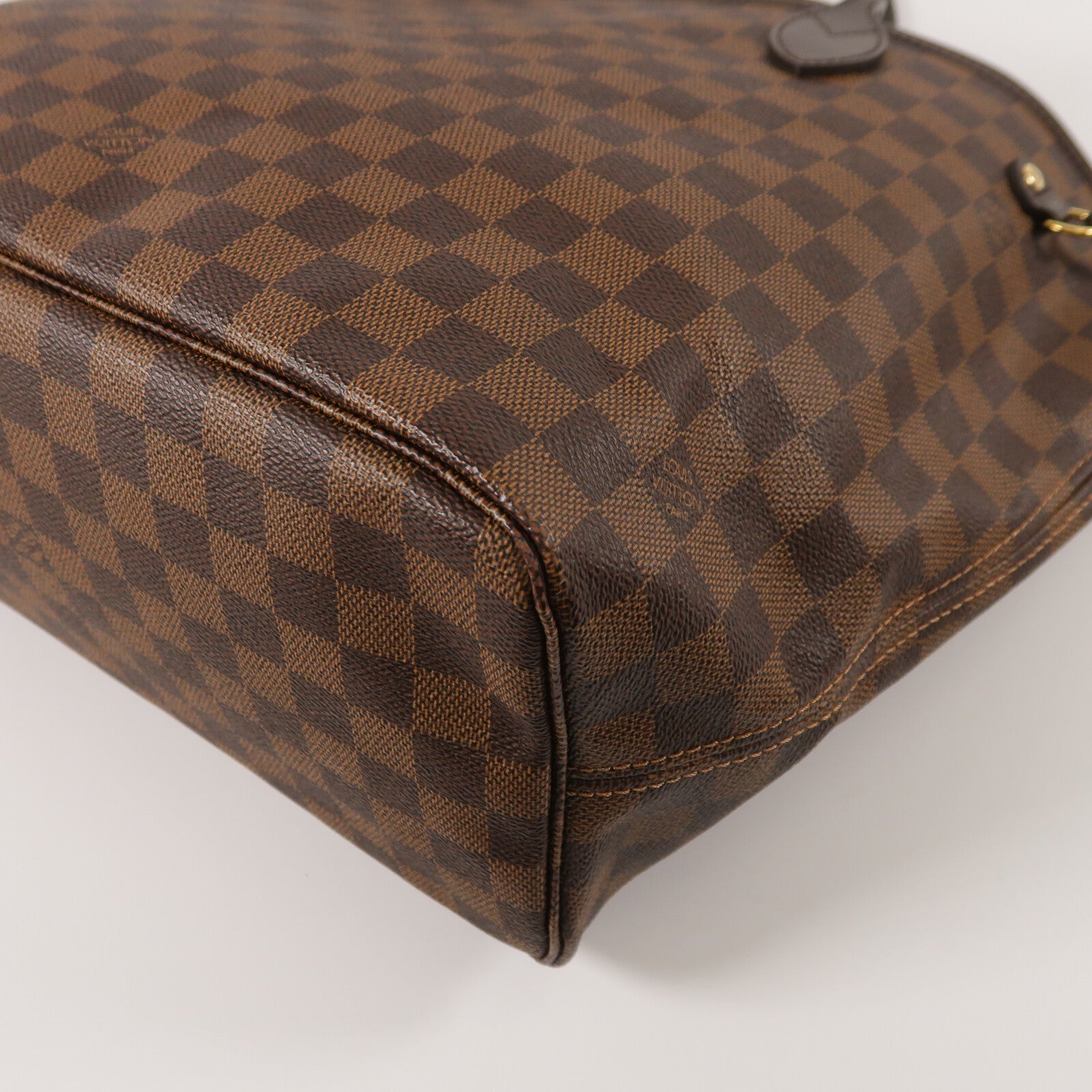 LOUIS VUITTON Damier Neverfull MM手挽袋