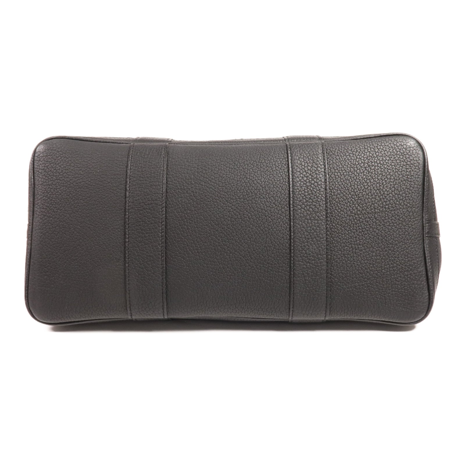 HERMES Negonda皮革GardenParty PM銀扣手挽袋