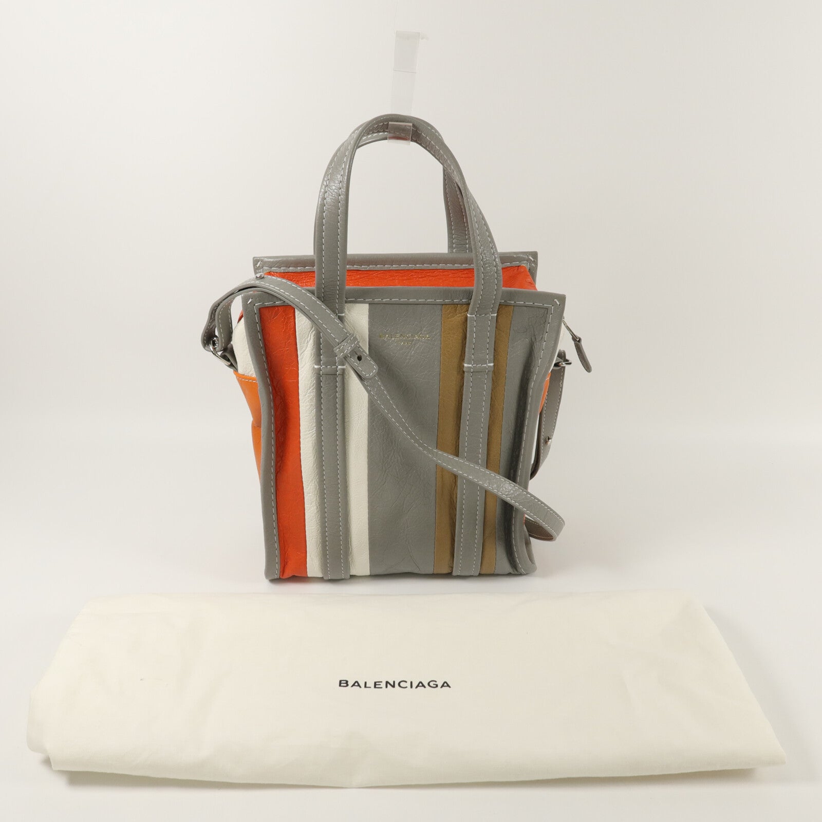 BALENCIAGA 牛皮皮革Shoulder Tote手挽肩背兩用袋