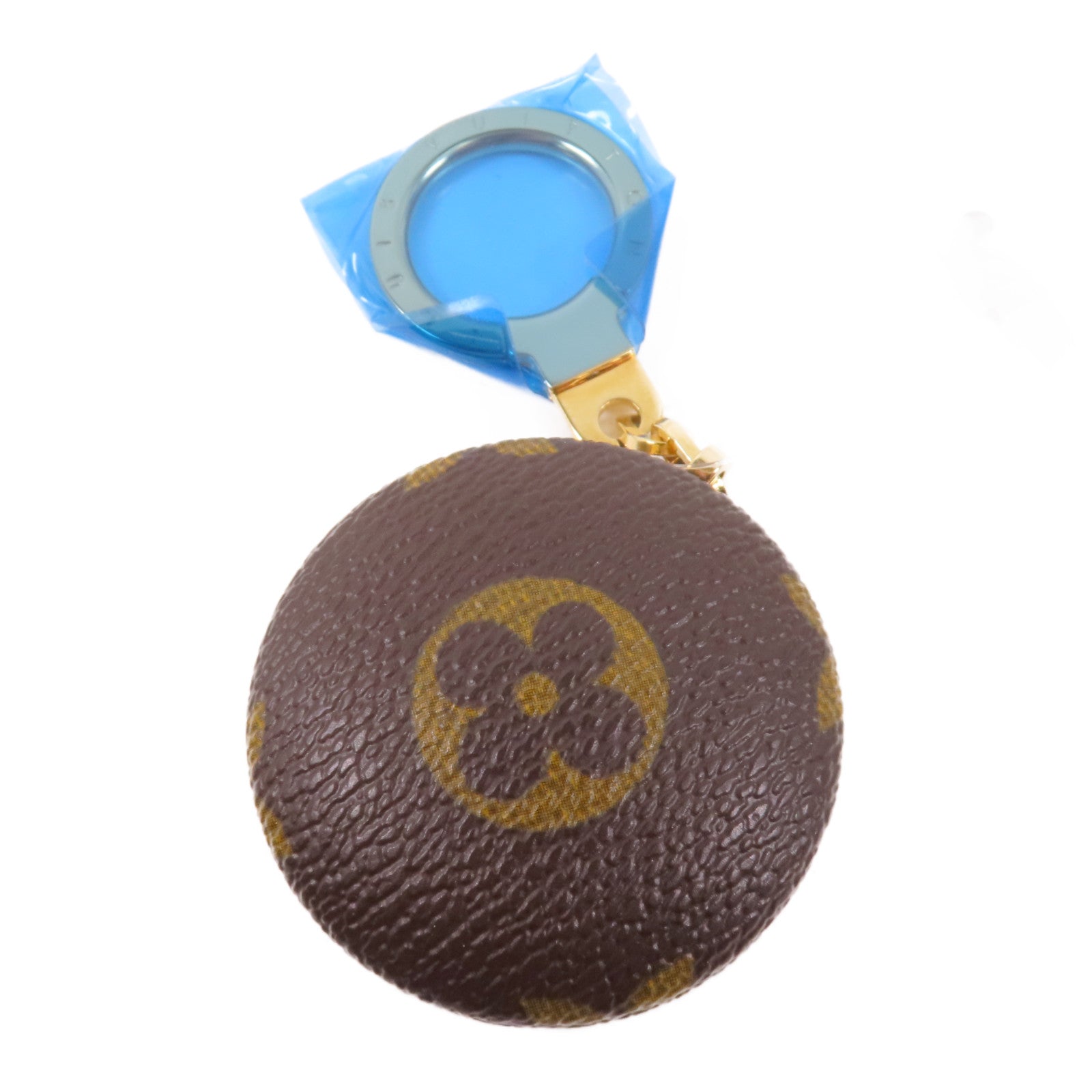 LOUIS VUITTON Monogram Astropill Charm金扣掛飾