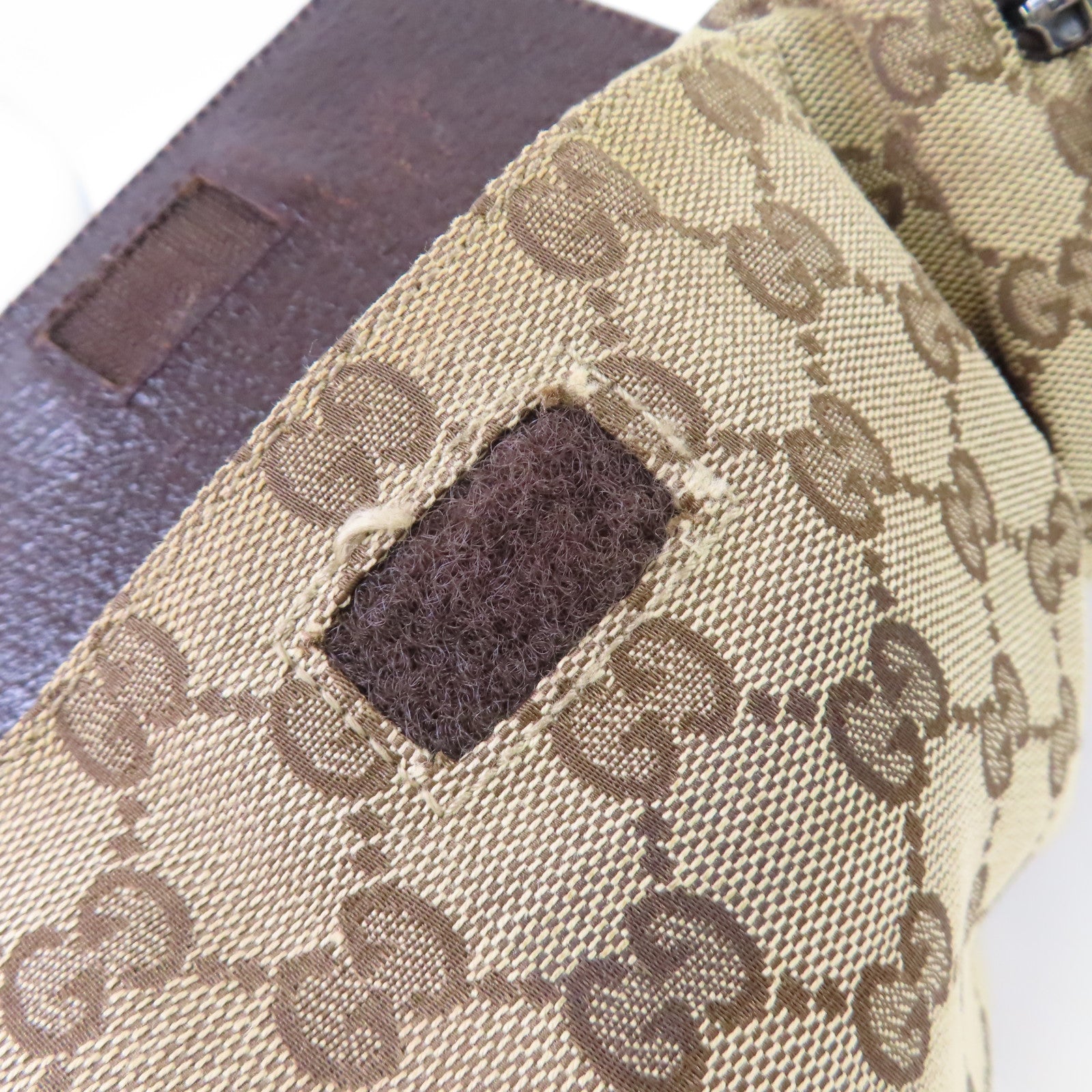 GUCCI 【激減優惠】帆布Waist Bag腰包啡色
