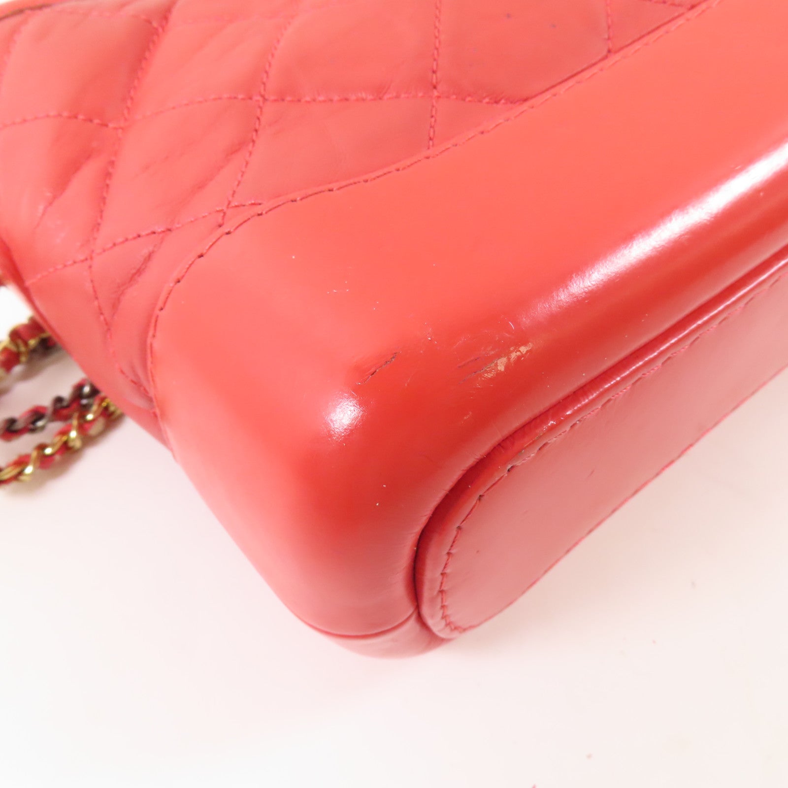 CHANEL 【激減優惠】牛皮皮革Gabrielle Hobo金扣鏈帶肩背袋