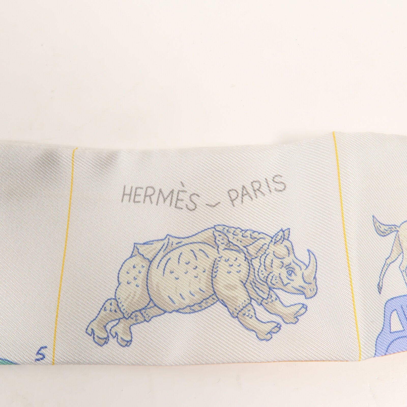 HERMES 絲質Twilly絲巾