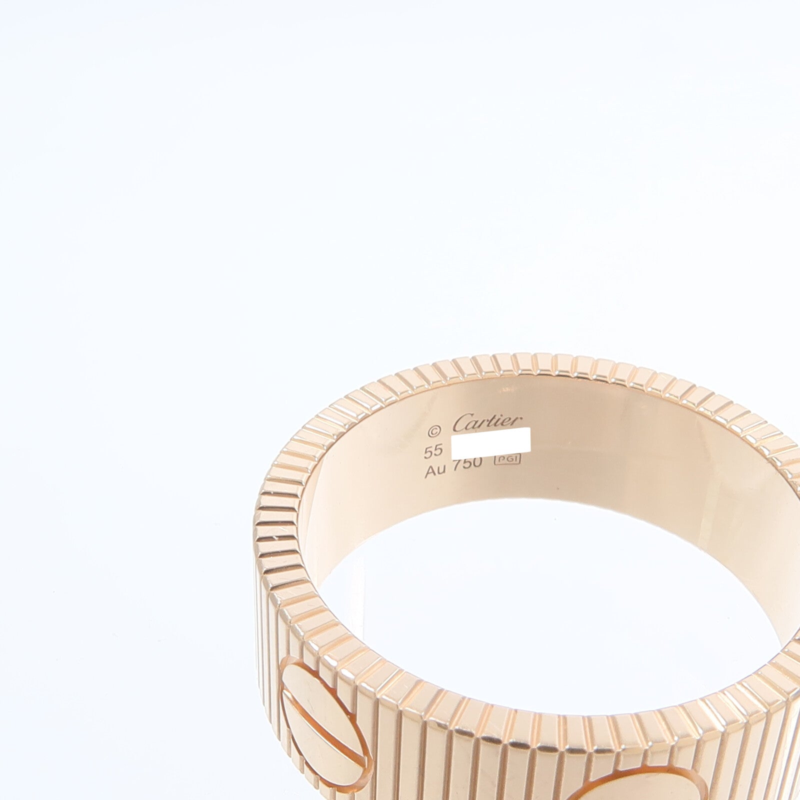 CARTIER 18K玫瑰金LOVE Unlimited Ring戒指