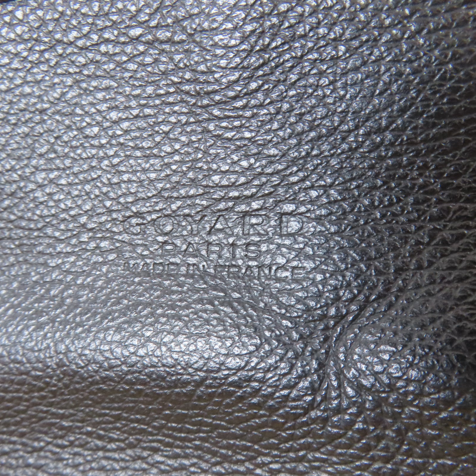GOYARD 塗層帆布/牛皮皮革Saint Leger Backpack銀扣背包黑色