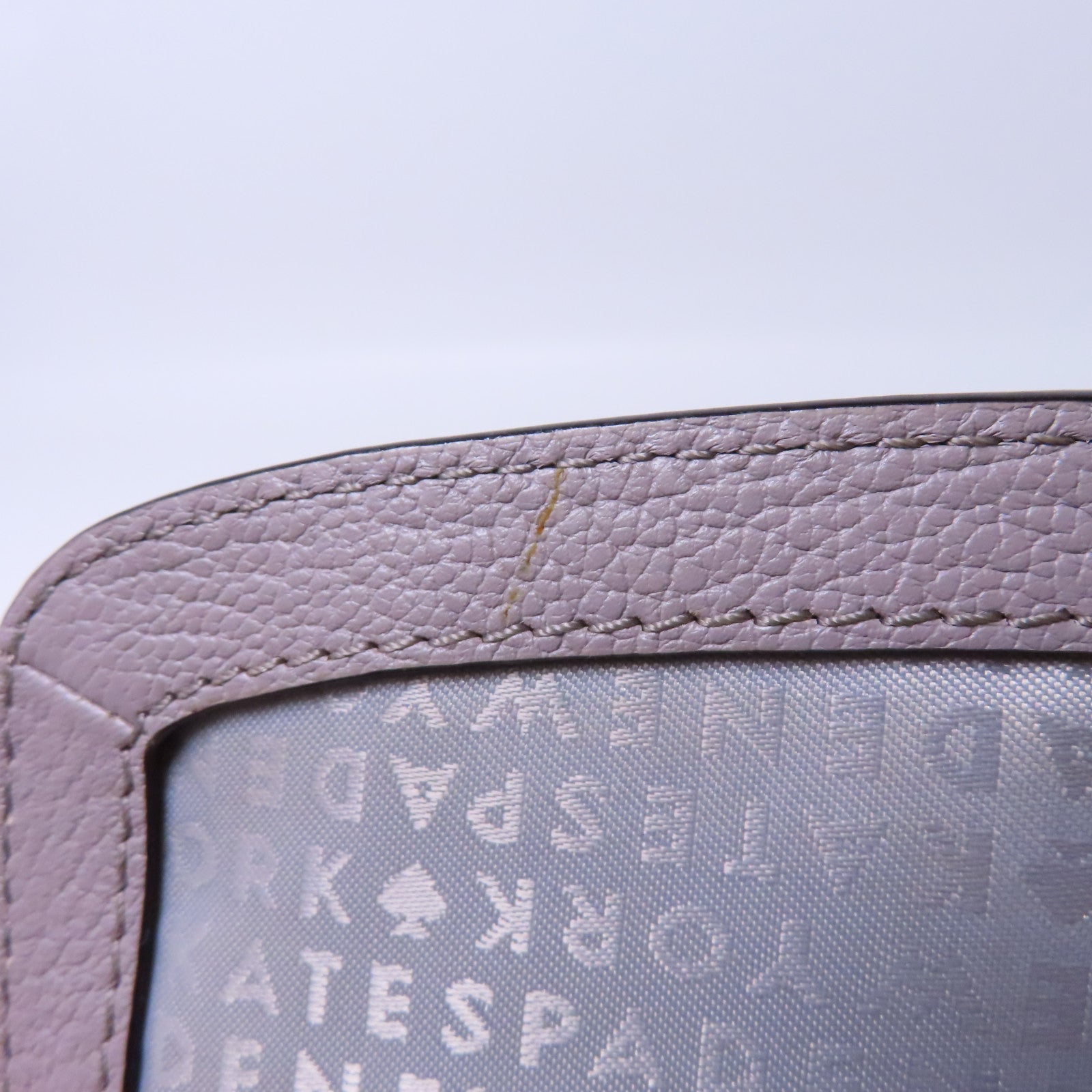 Kate Spade 牛皮皮革Shoulder Bag金扣手挽肩背兩用袋淺紫色