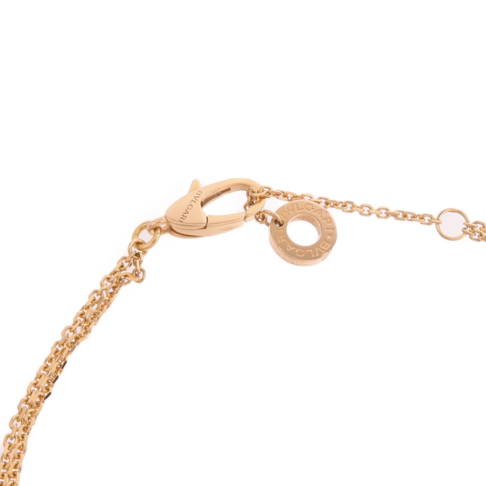 BVLGARI 18K玫瑰金Divas' Dream Bracelet珍珠母貝手鏈