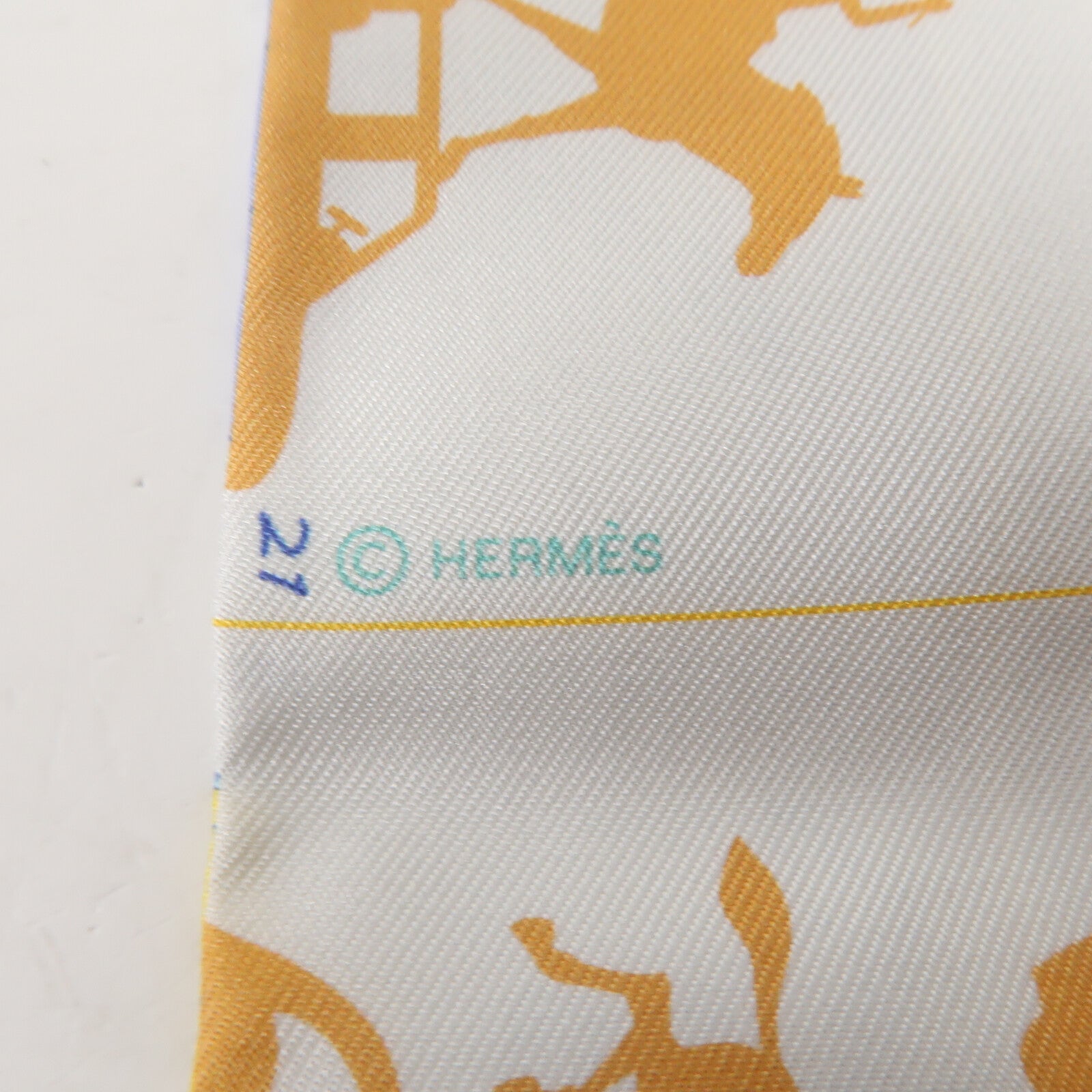 HERMES 絲質Twilly絲巾