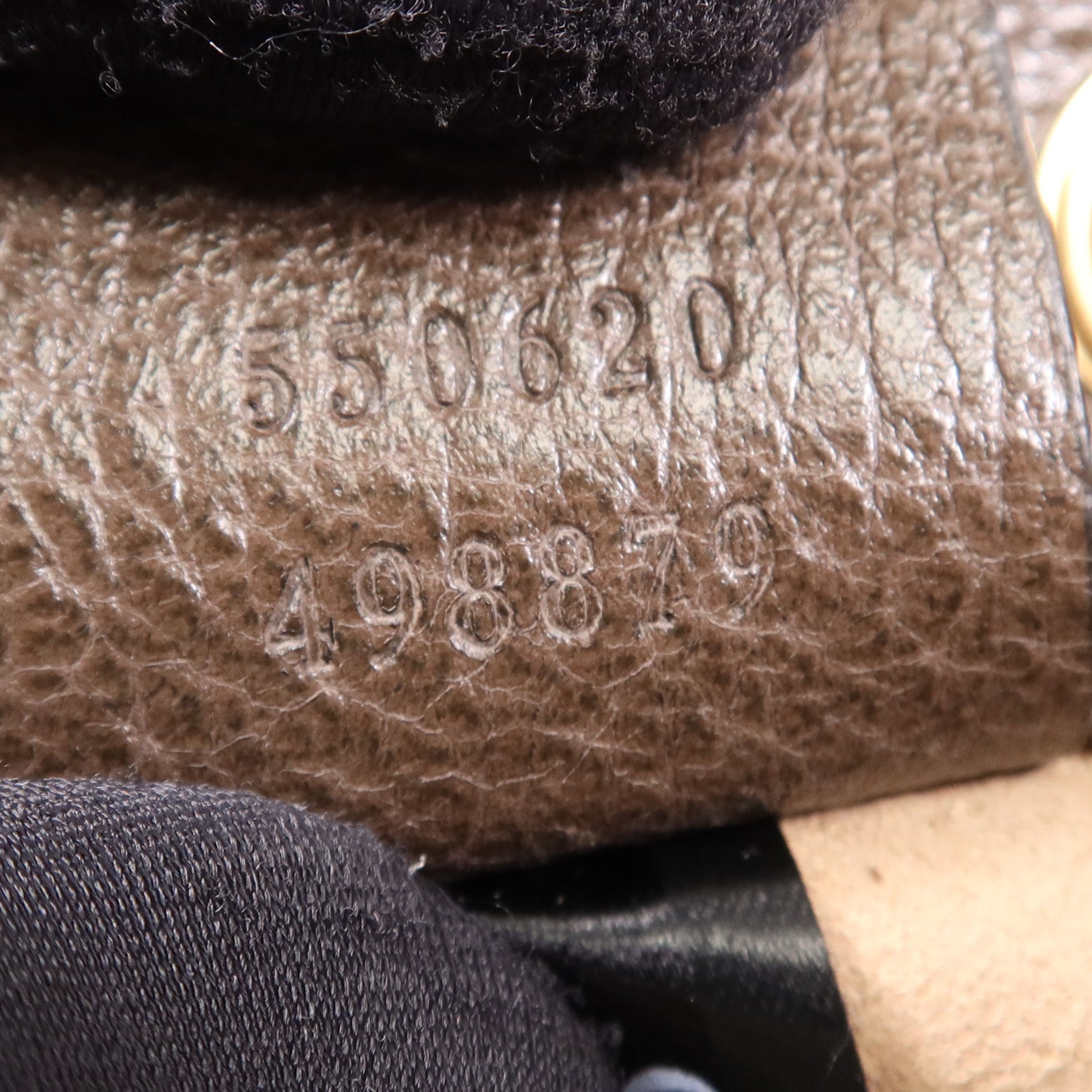 GUCCI 塗層帆布GG Mini Bucket金扣肩背袋