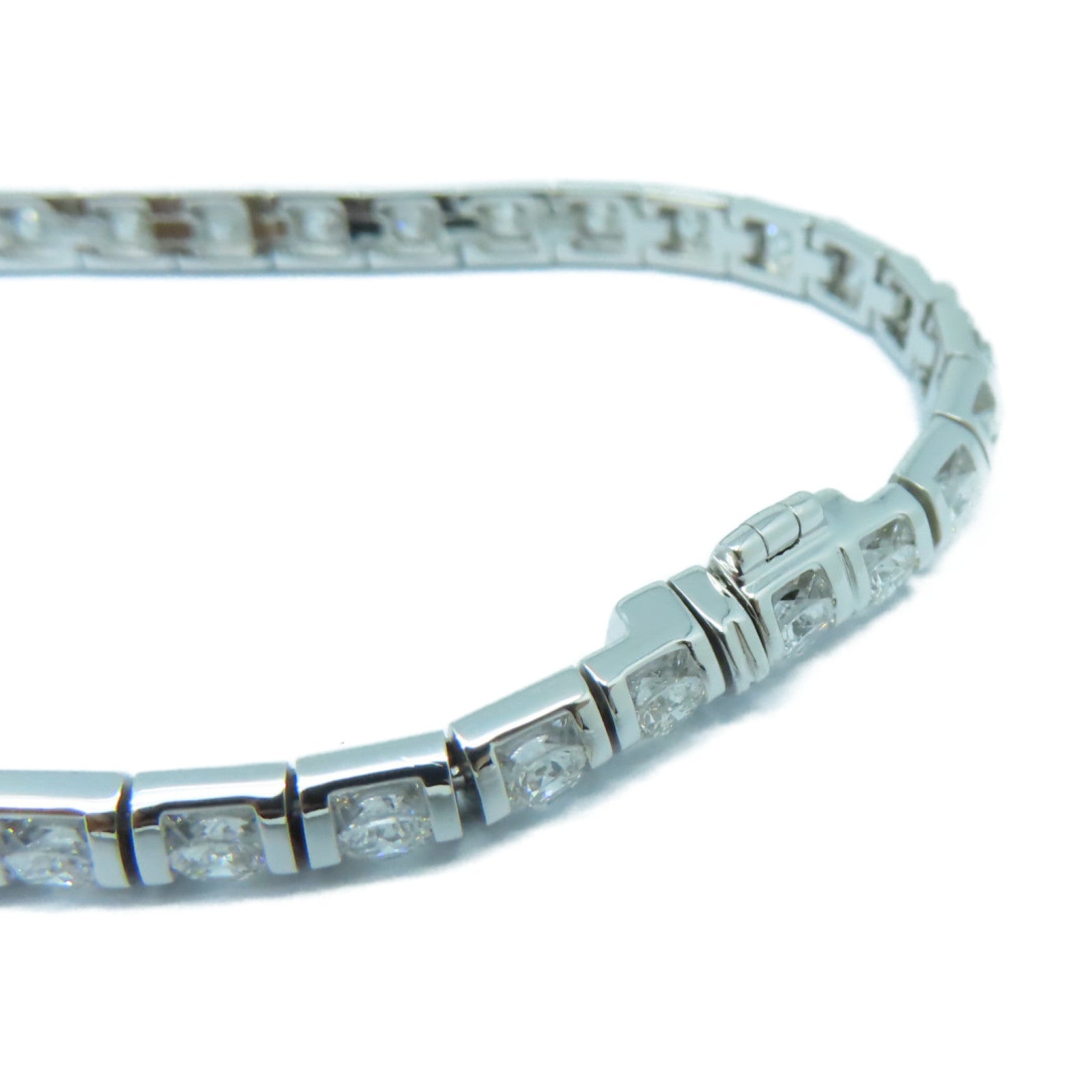 JEWELRY **【激減優惠】18K白金Diamond Bracelet 3.39ct鑽石手鏈
