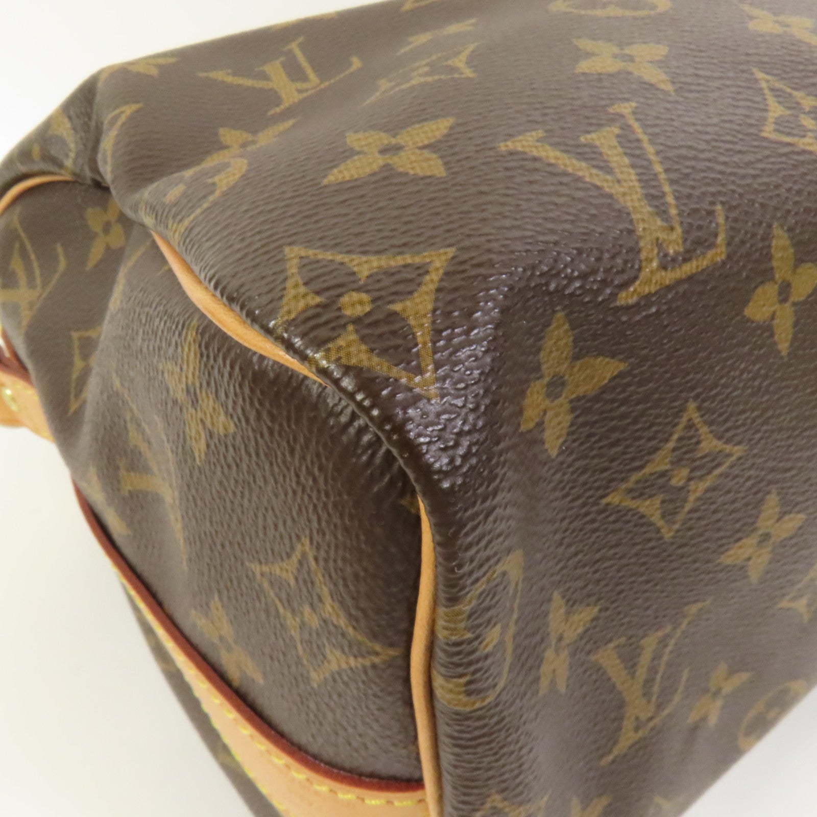 LOUIS VUITTON Monogram Speedy Bandouliere 25金扣手挽肩背兩用袋