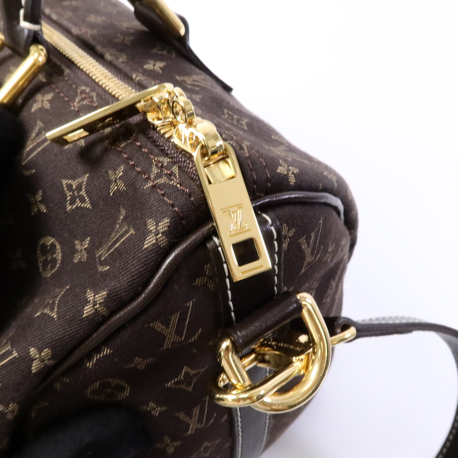 LOUIS VUITTON Monogram Idylle Speedy Bandouliere 30金扣手挽肩背兩用袋棕色