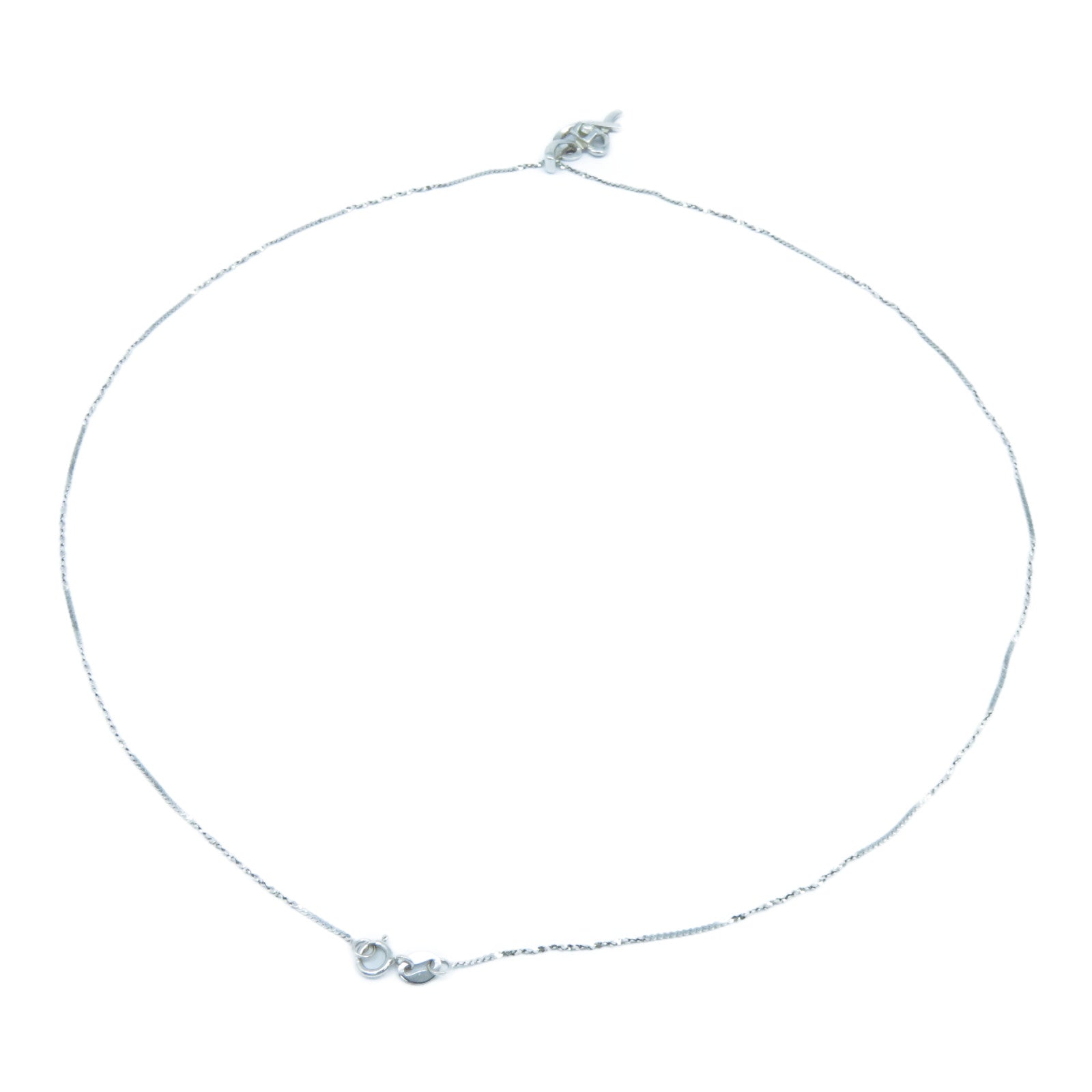 JEWELRY 【激減優惠】18K白金Diamond Necklace 0.06ct鑽石項鍊