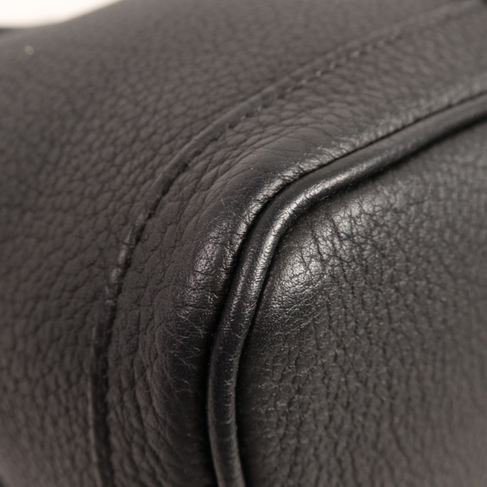 HERMES Negonda皮革GardenParty PM銀扣手挽袋