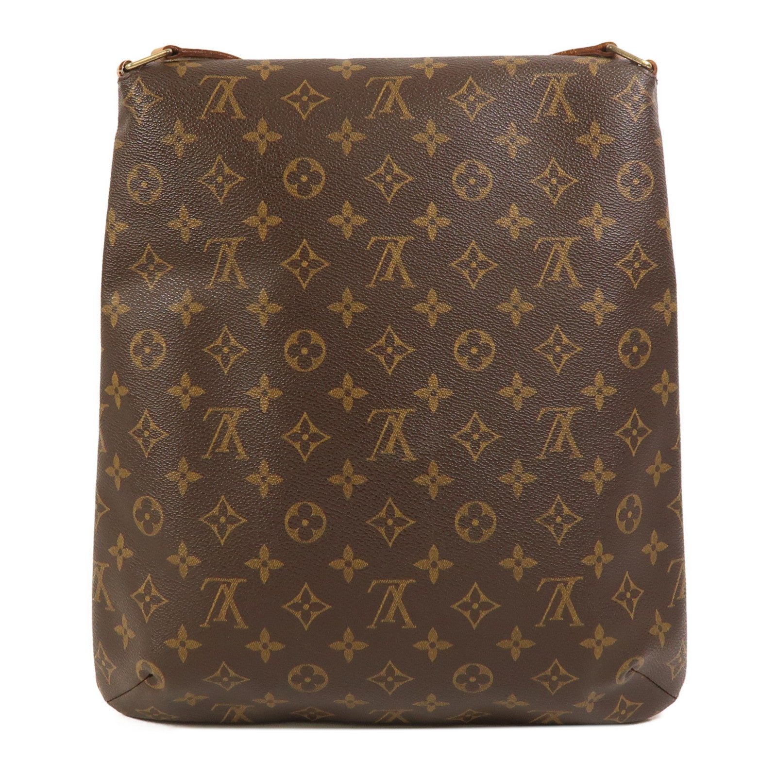 LOUIS VUITTON Monogram Musette金扣肩背袋