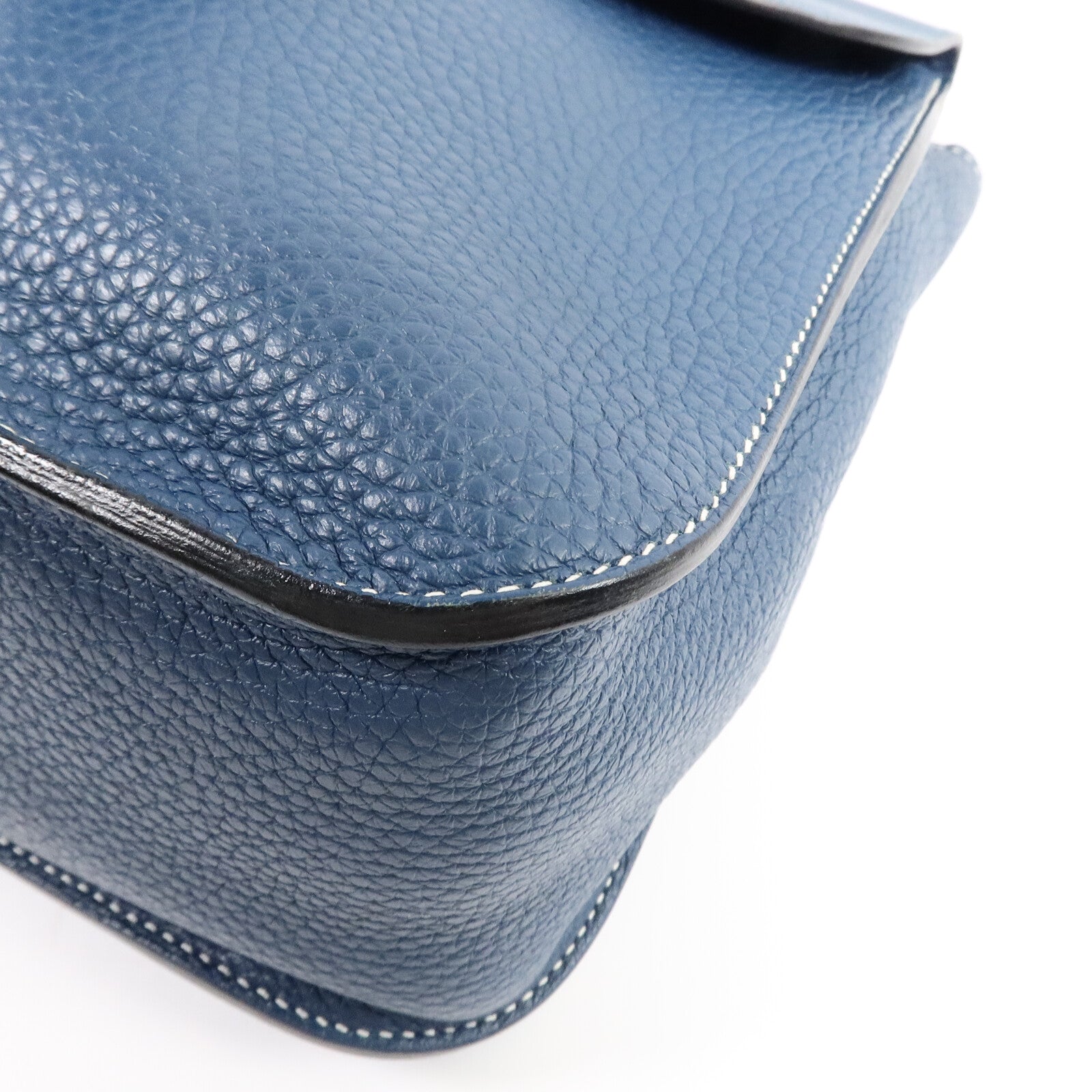 HERMES Clemence皮革Halzan 31手挽肩背兩用袋Colvert
