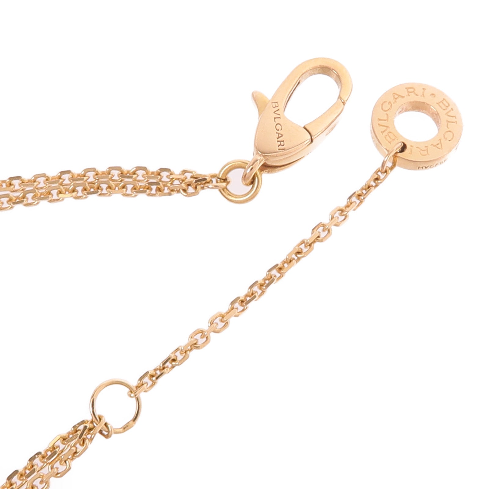 BVLGARI 18K玫瑰金Divas' Dream Bracelet珍珠母貝手鏈