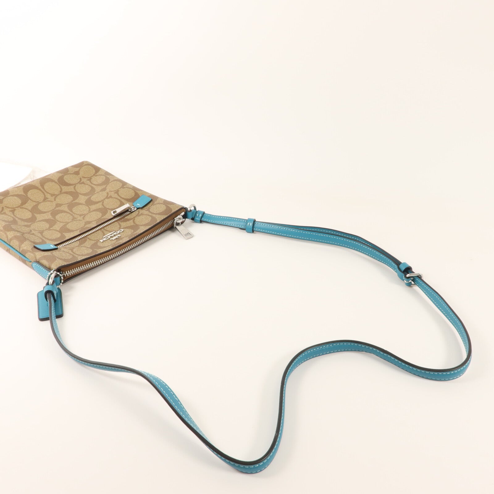 COACH 塗層帆布Shoulder Bag肩背袋