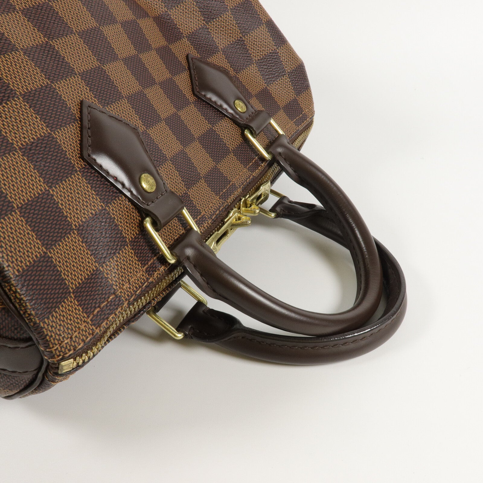 LOUIS VUITTON Damier Speedy Bandouliere 25手挽肩背兩用袋