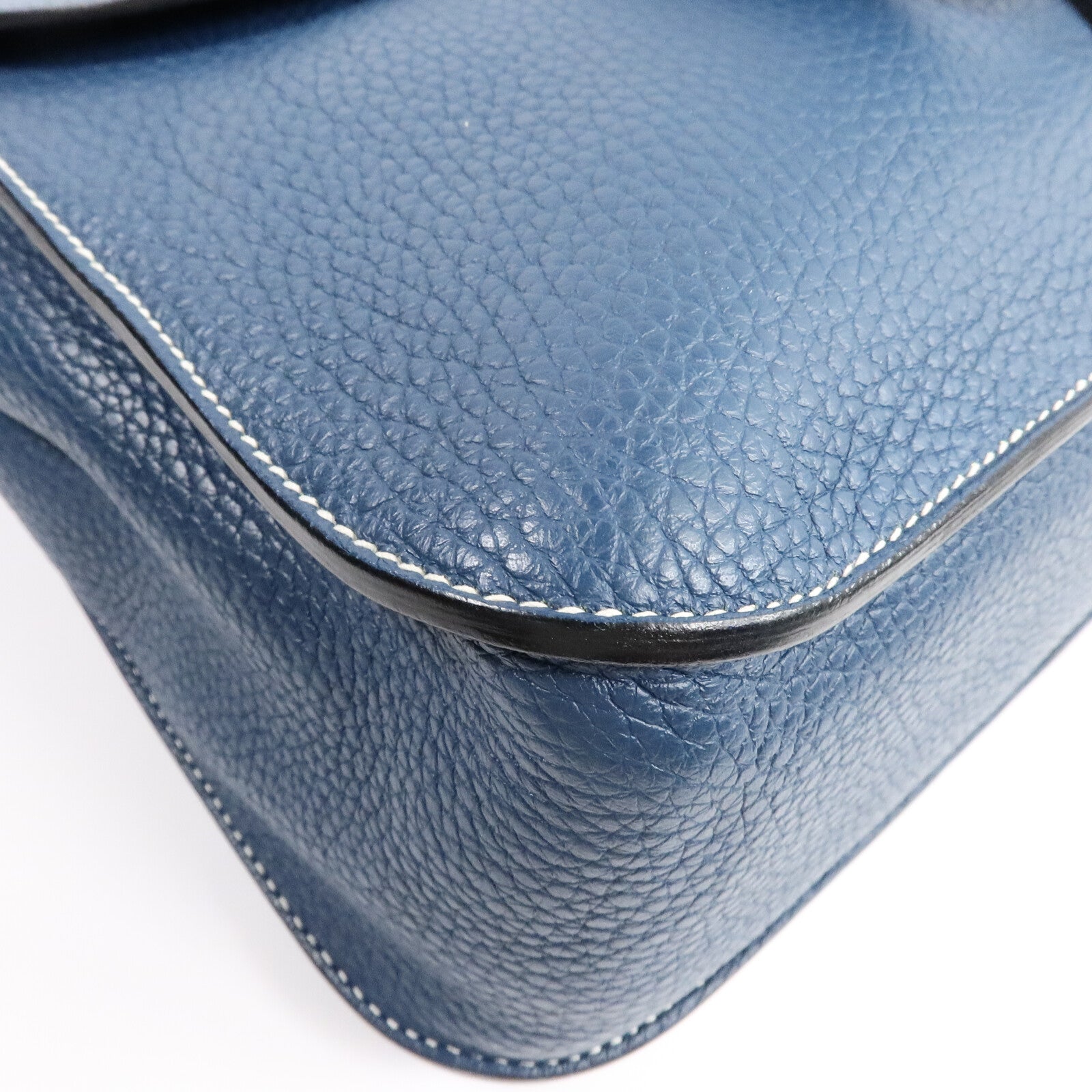 HERMES Clemence皮革Halzan 31手挽肩背兩用袋Colvert