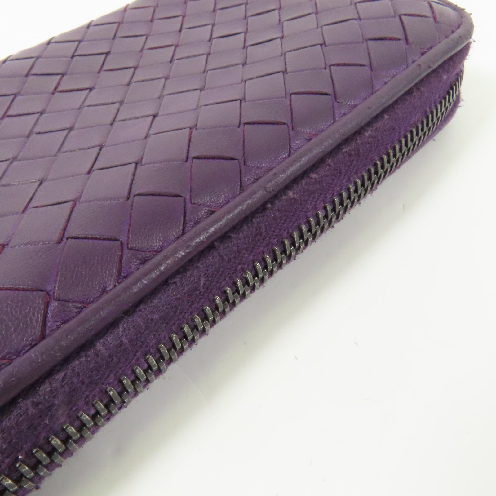 BOTTEGA VENETA 【激減優惠】羊皮皮革Long Wallet長錢包