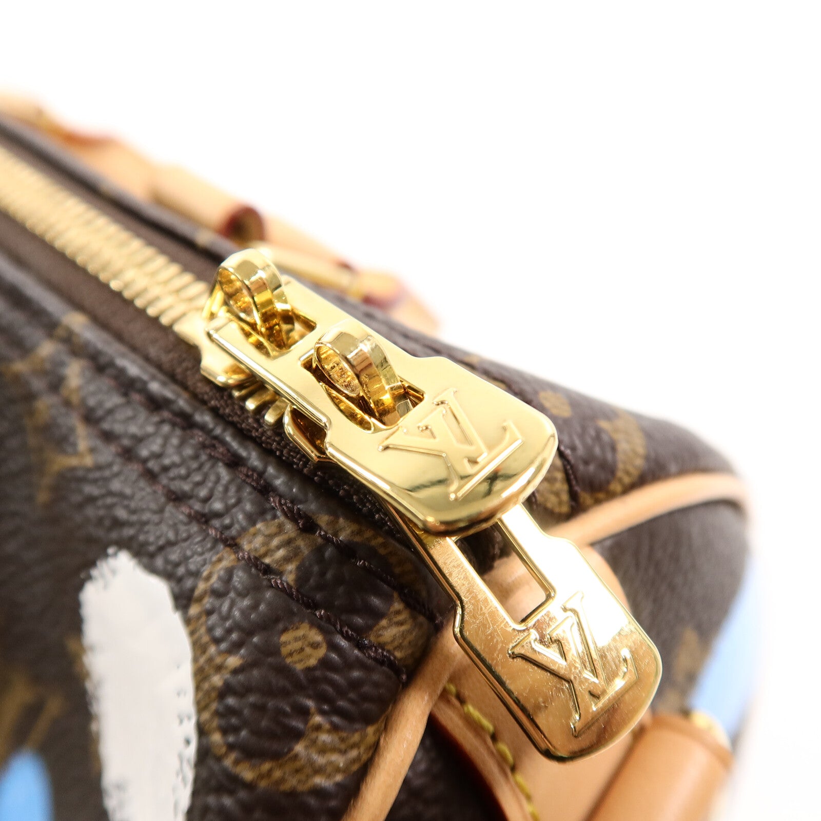 LOUIS VUITTON Monogram LV x YK Speedy Bandouliere 25手挽肩背兩用袋