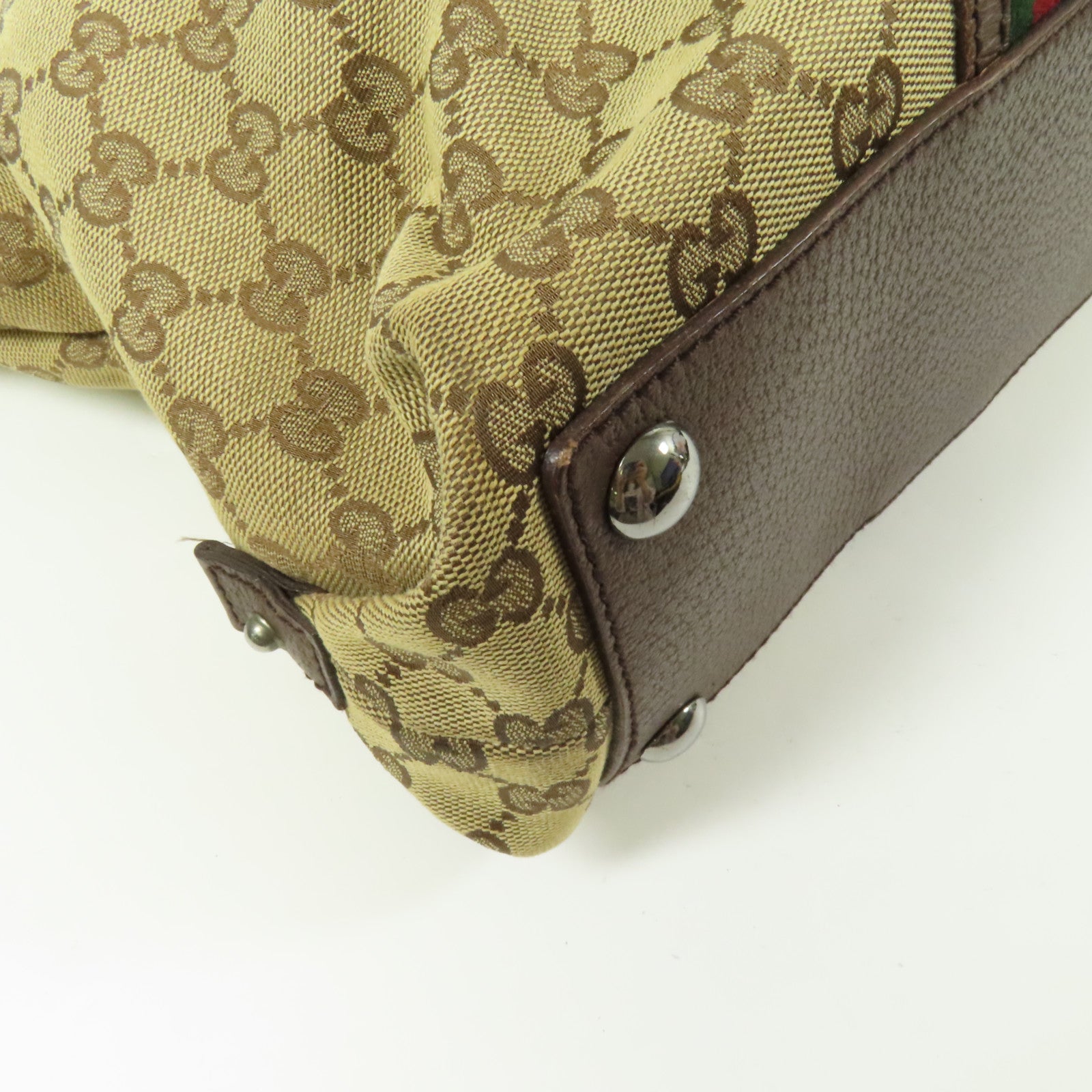 GUCCI GG Canvas Shoulder Bag肩背袋