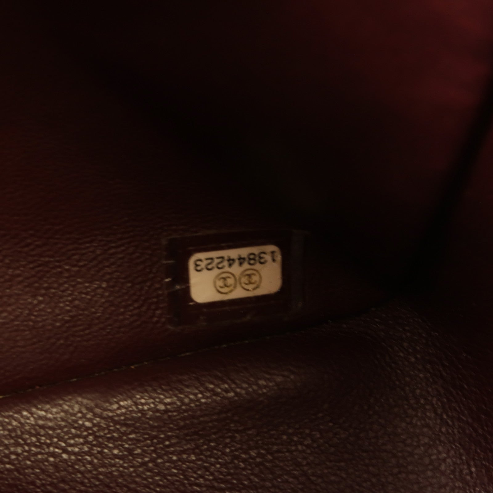CHANEL 羊皮皮革Large Classic鏈帶肩背袋