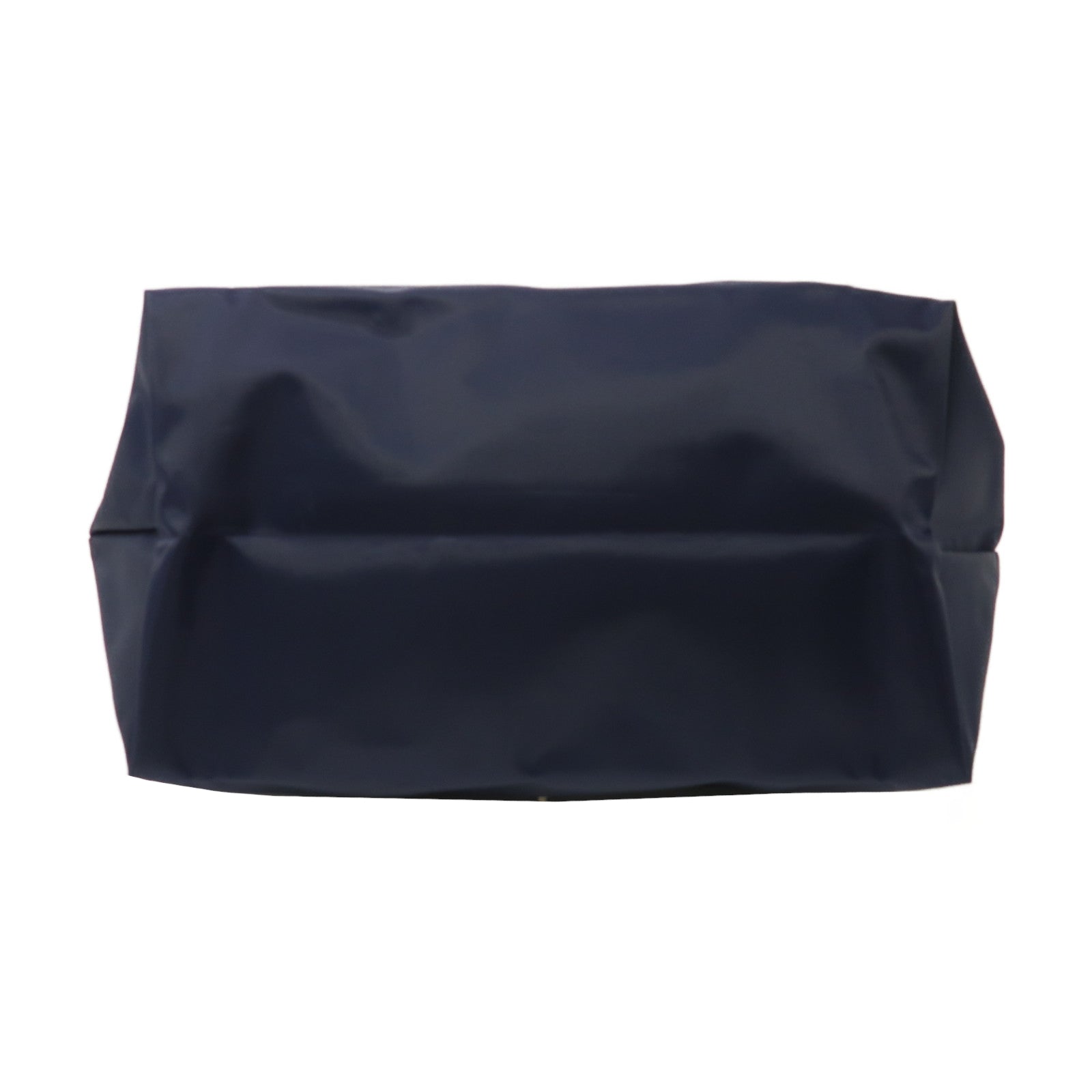 Longchamp 尼龍Le Pliage銀扣手挽袋藍色/紅色