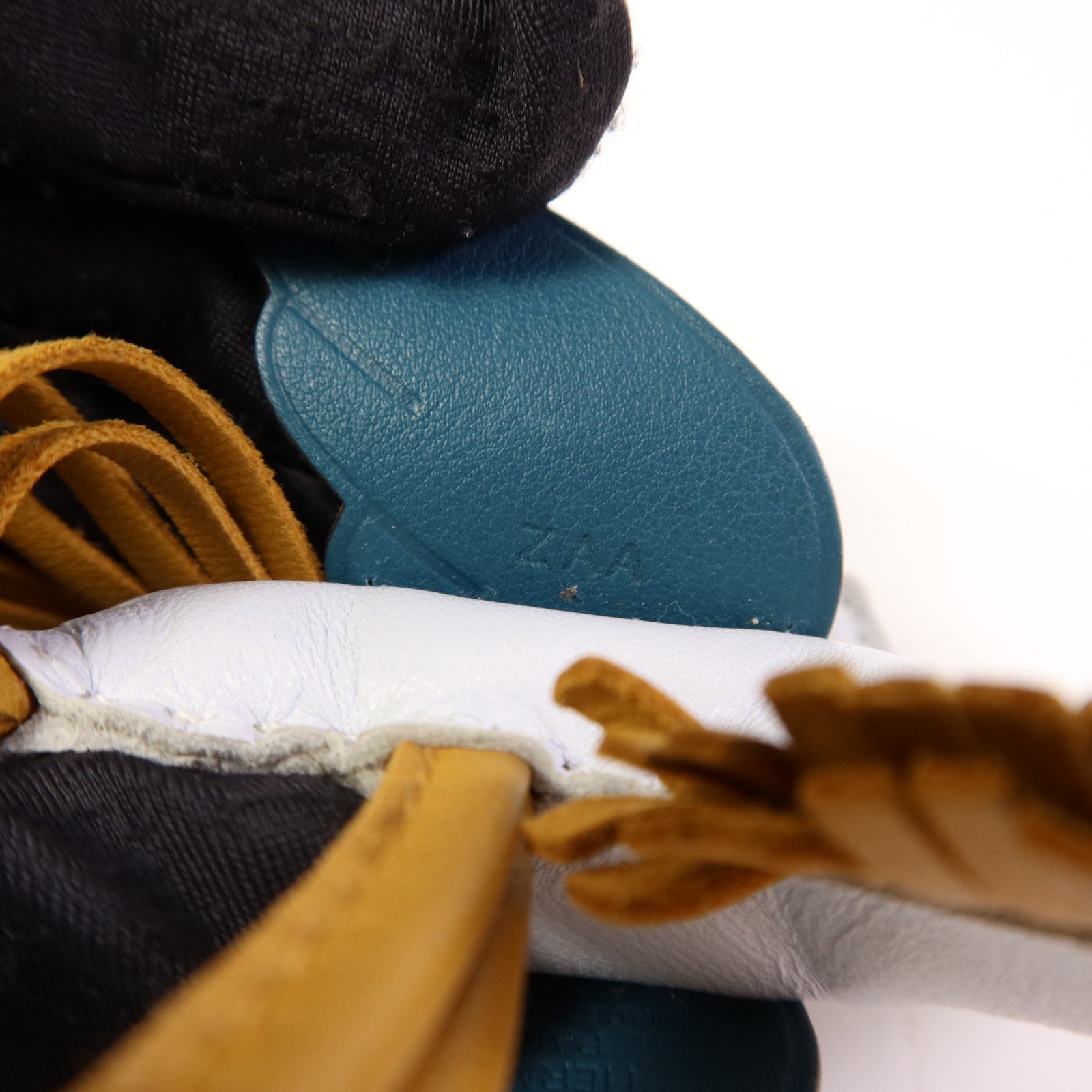 HERMES Milo/Swift皮革Rodeo Pegase PM掛飾Brown/Gray/Malachite