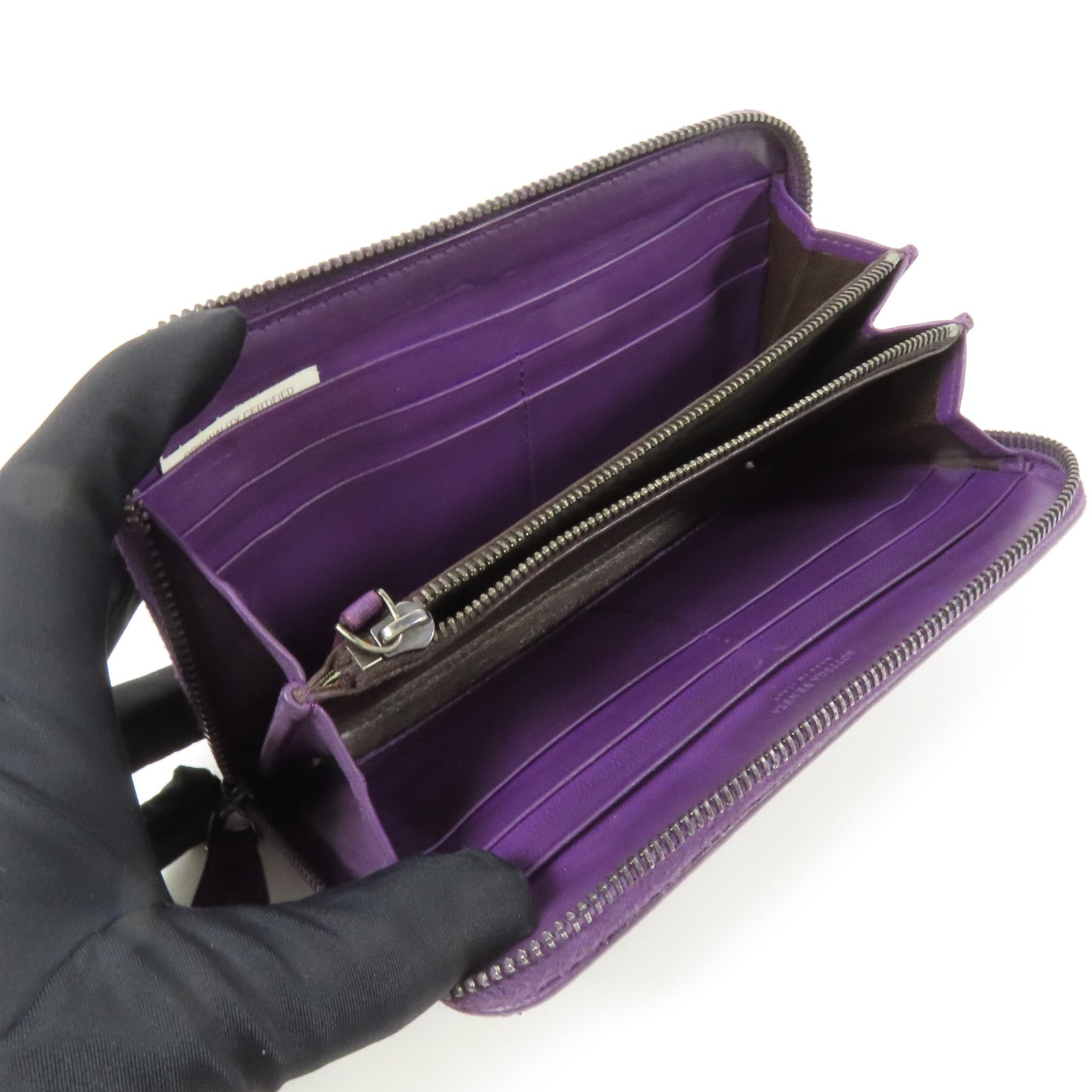 BOTTEGA VENETA 羊皮皮革Long Wallet長錢包