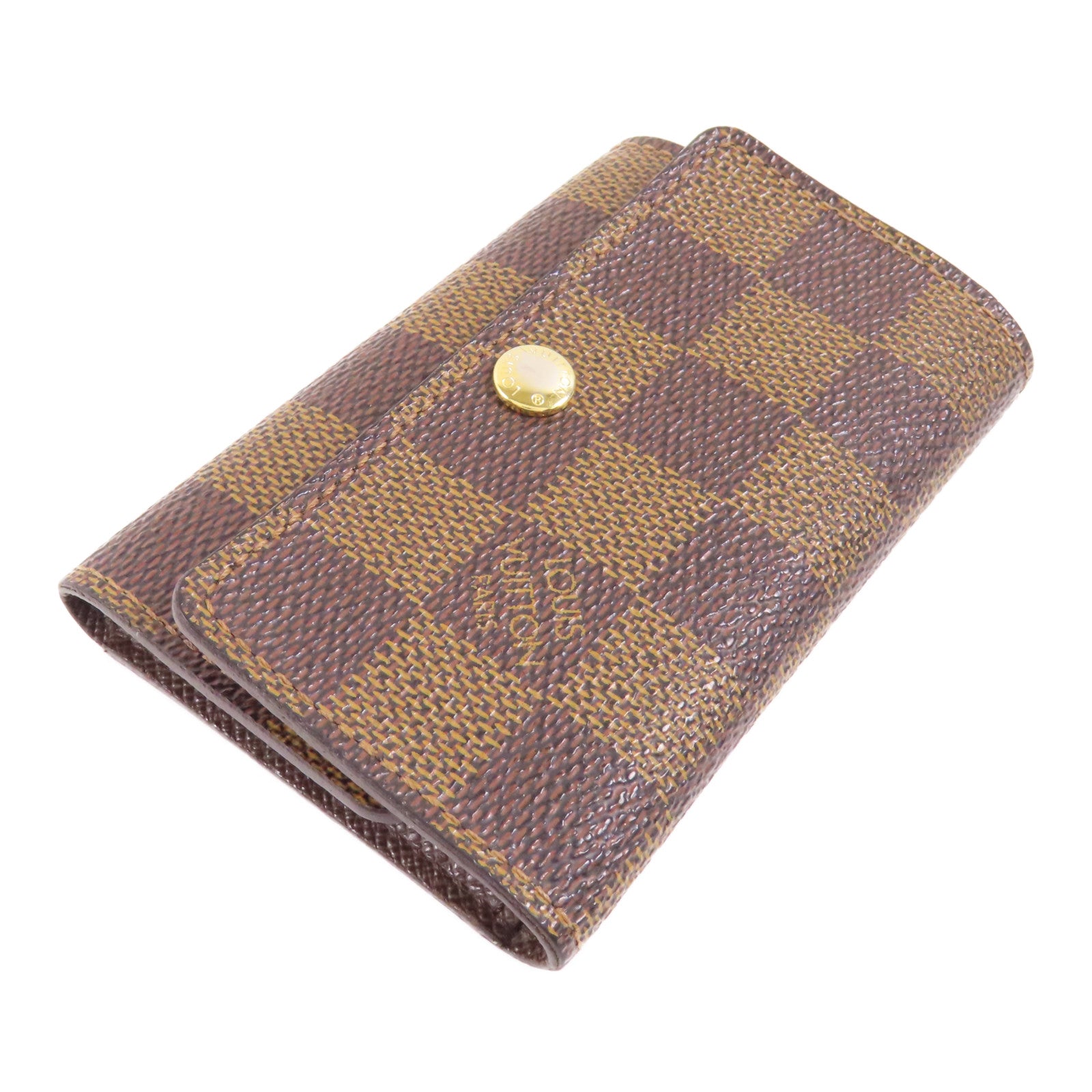 LOUIS VUITTON Damier Key Case金扣鎖匙包
