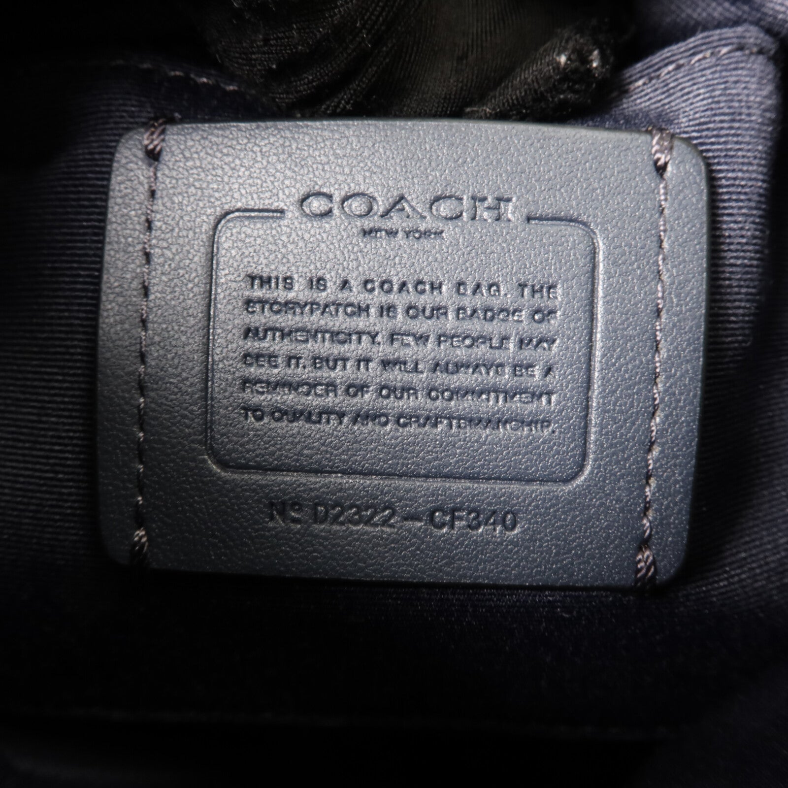 COACH 塗層帆布Shoulder Bag肩背袋