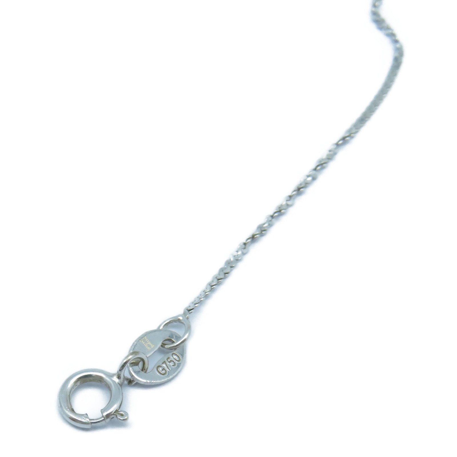 JEWELRY 【激減優惠】18K白金Diamond Necklace 0.06ct鑽石項鍊