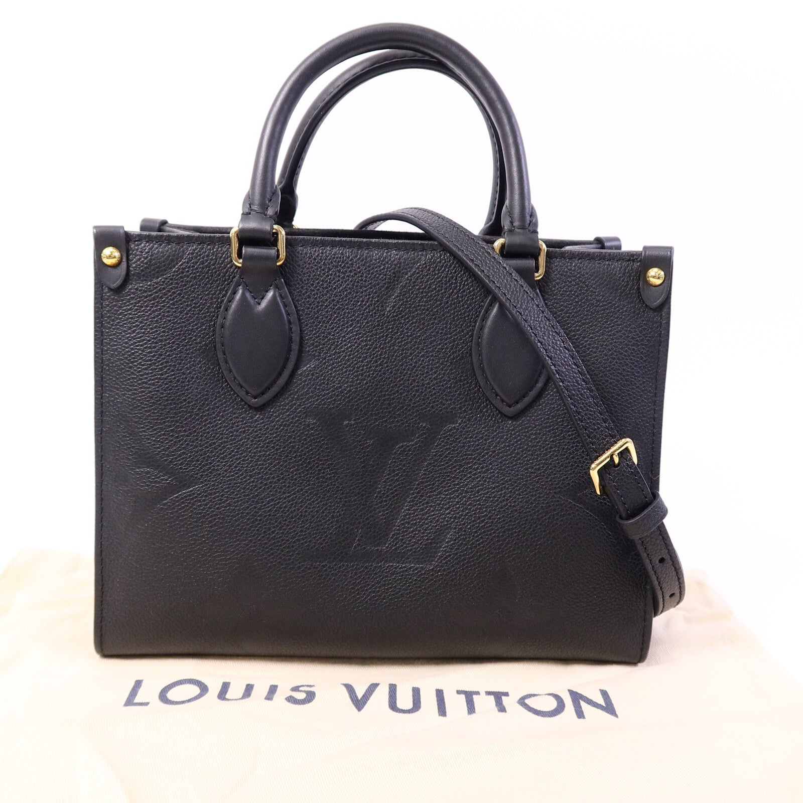 LOUIS VUITTON Monogram Empreinte OnTheGo手挽肩背兩用袋