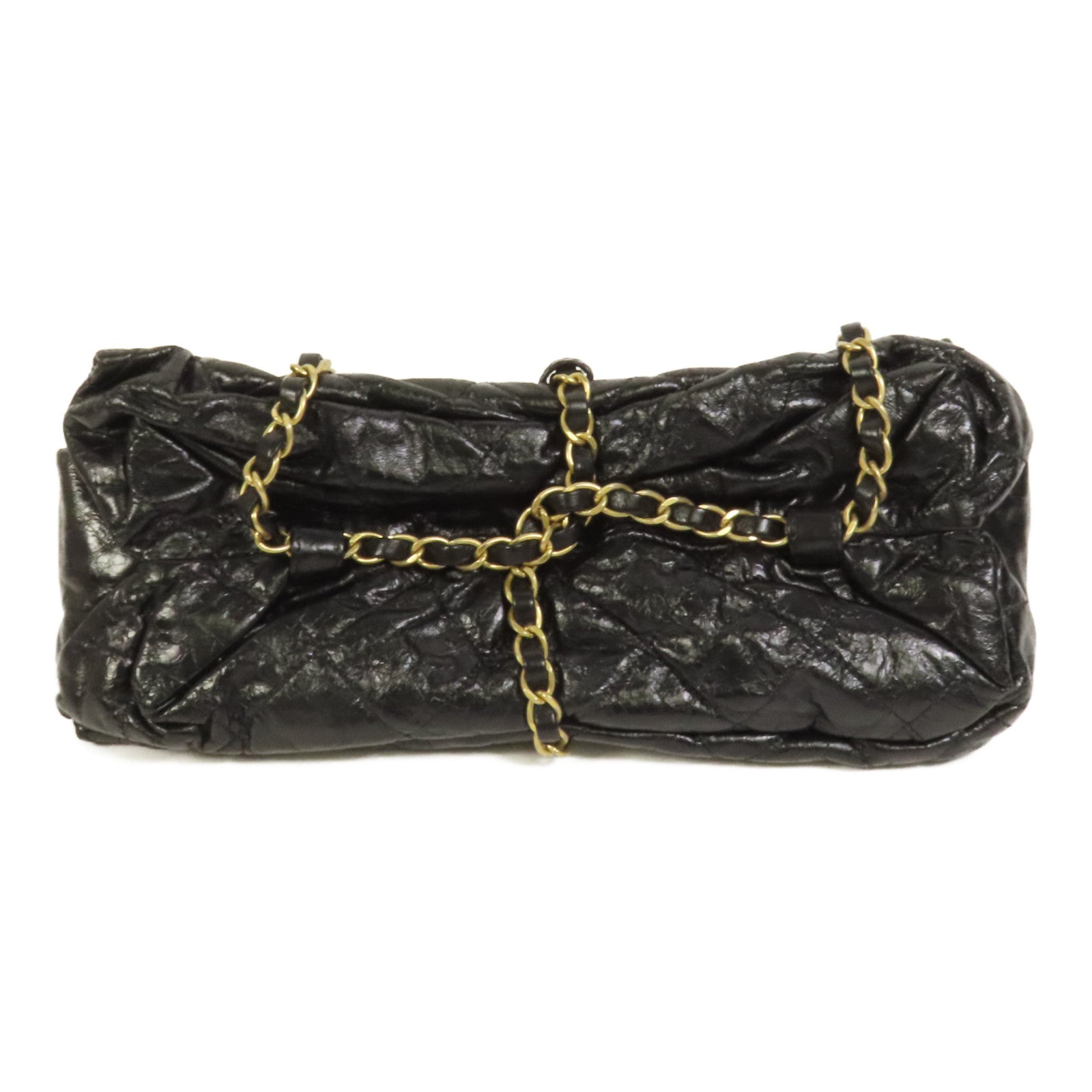 CHANEL 牛皮皮革 Bombay Baluchon金扣肩背袋