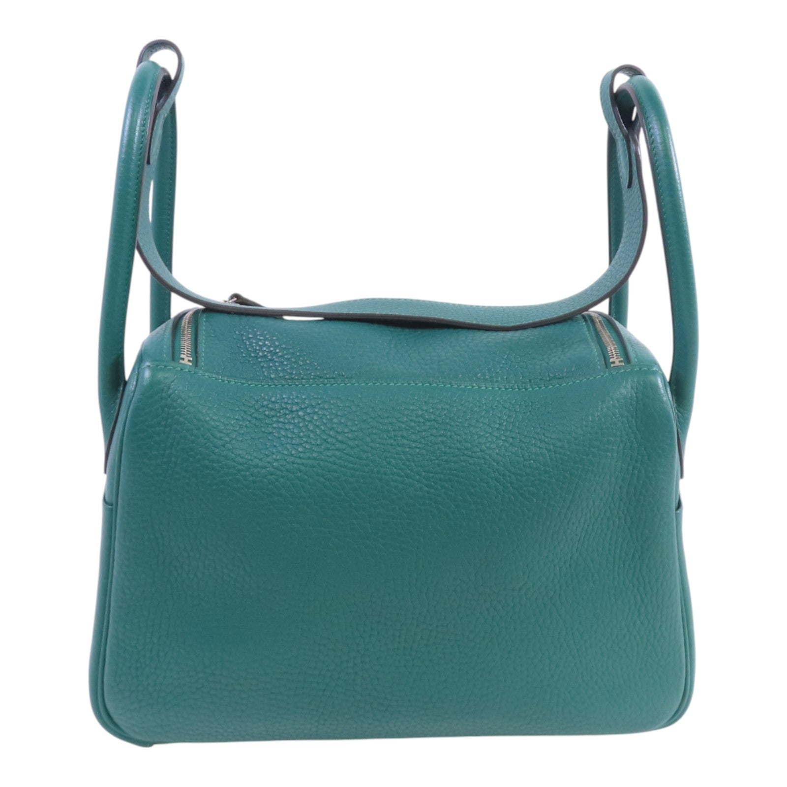 HERMES Clemence皮革Lindy 26 Shoulder Bag銀扣肩背袋