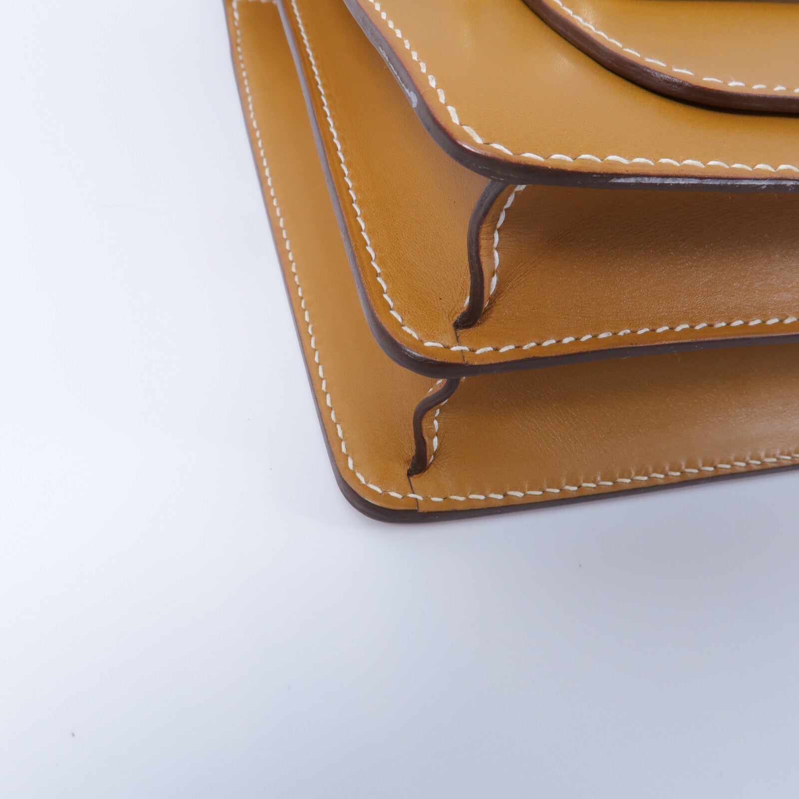 HERMES Barenia皮革Roulis 23肩背袋Naturel