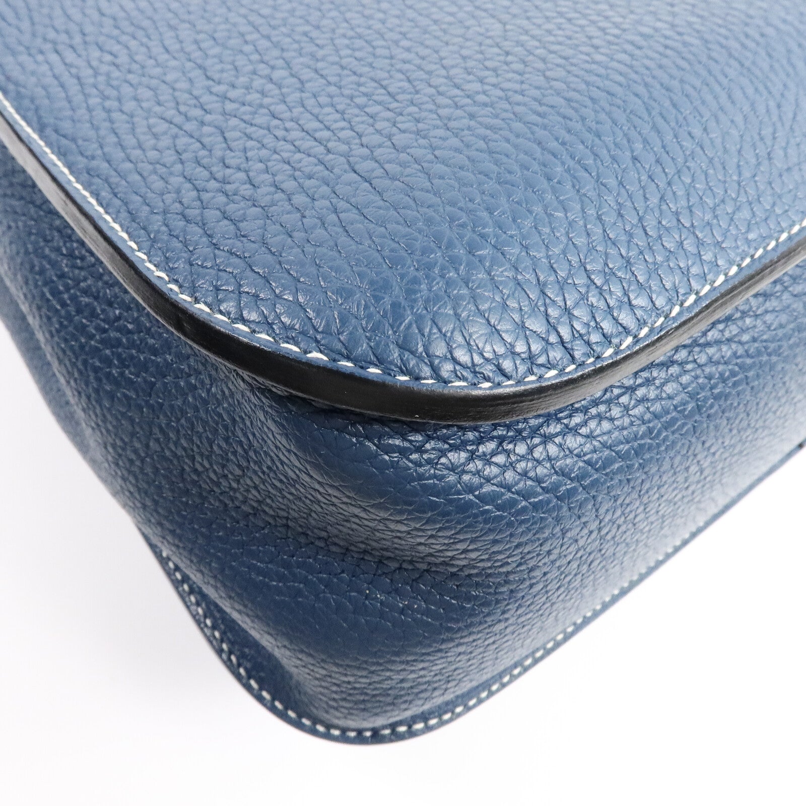 HERMES Clemence皮革Halzan 31手挽肩背兩用袋Colvert
