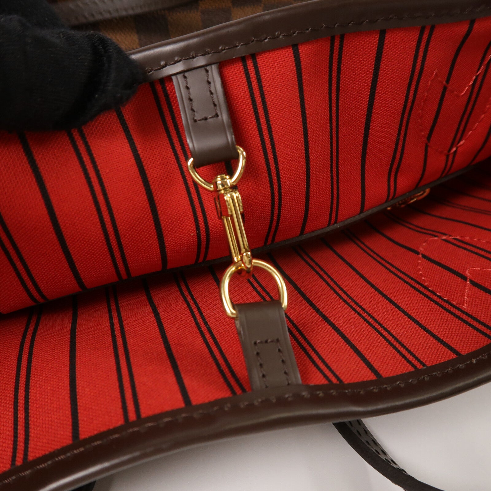 LOUIS VUITTON Damier Neverfull MM手挽袋