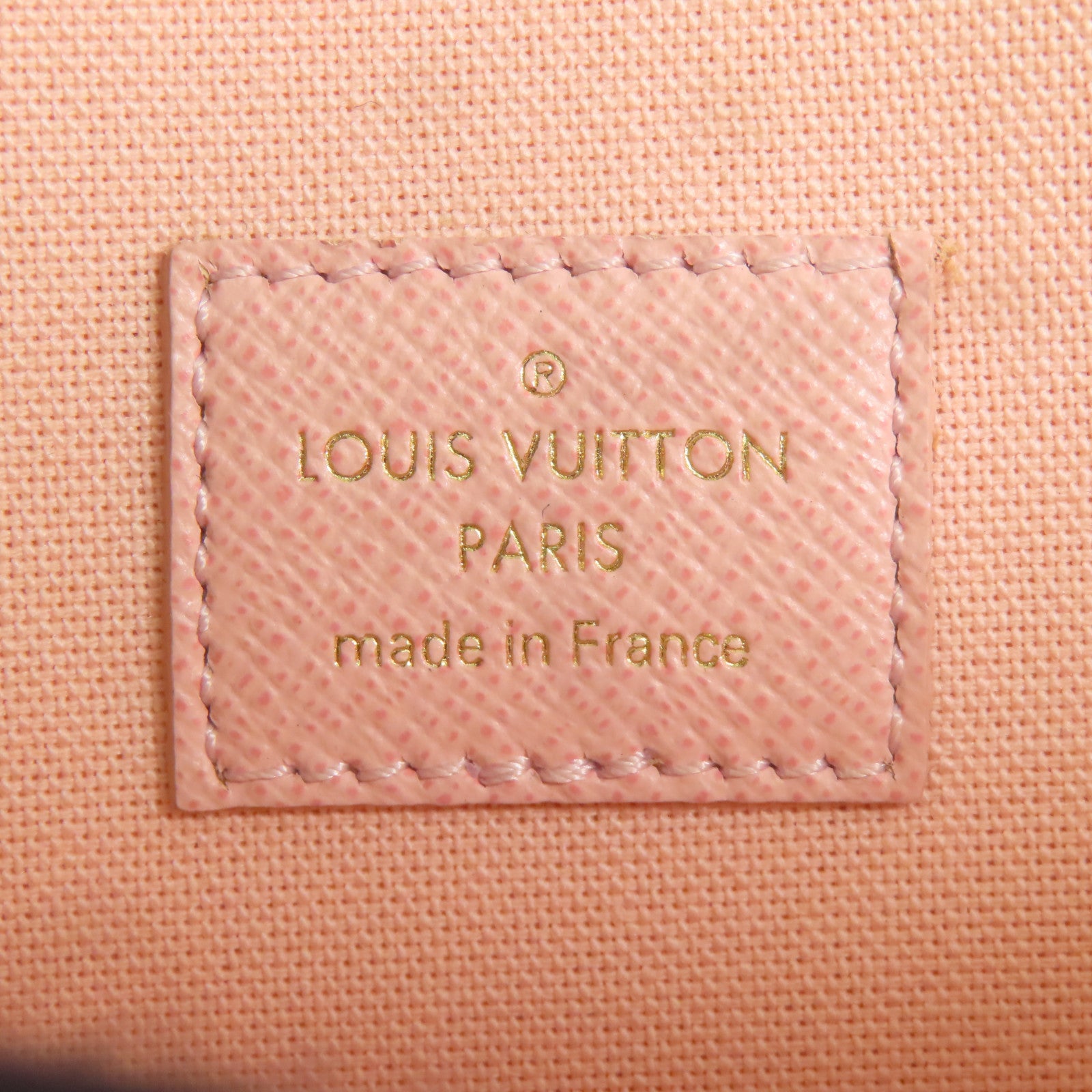 LOUIS VUITTON Damier Azur Felicie Pochette金扣鏈帶肩背袋