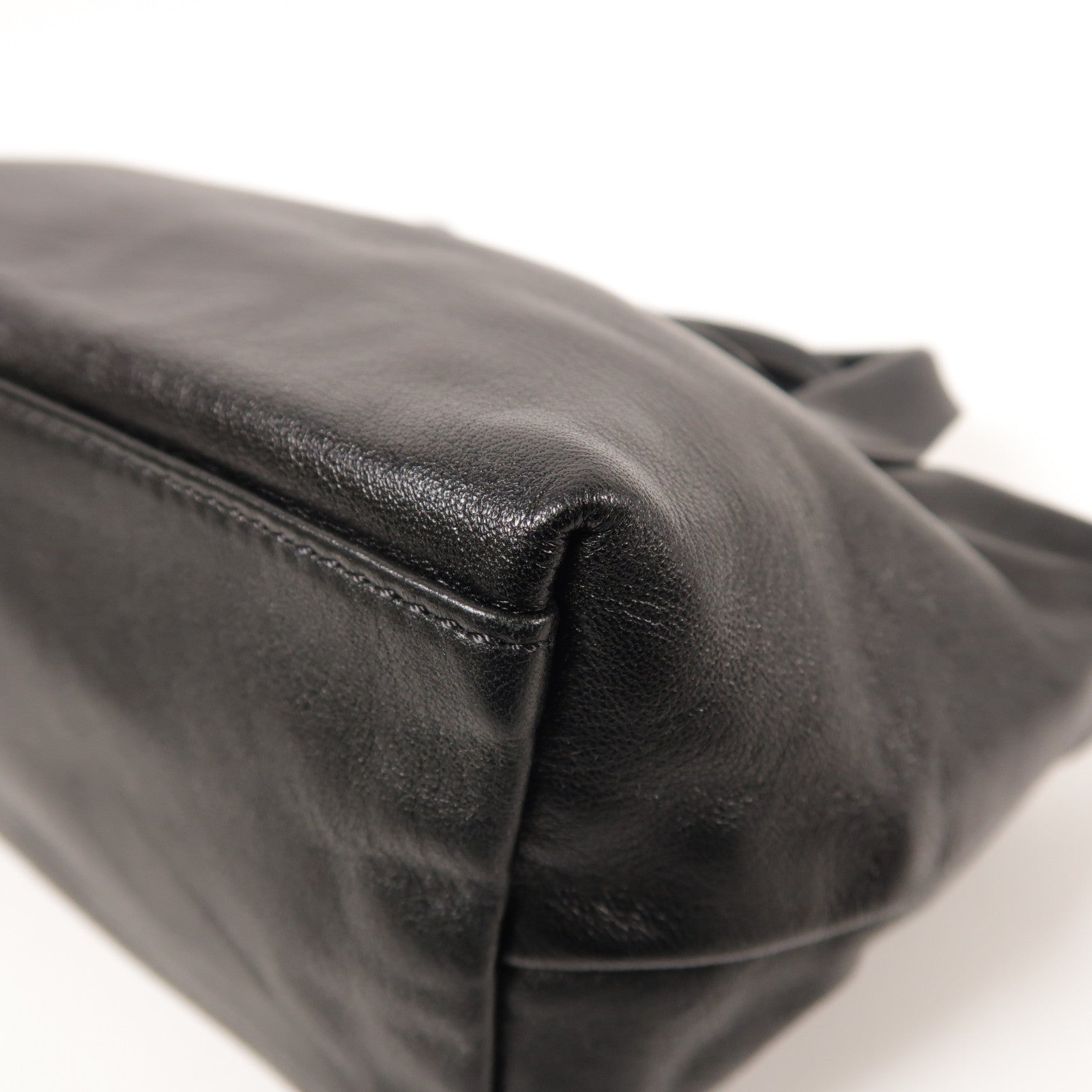 Longchamp 皮革手挽肩背兩用袋
