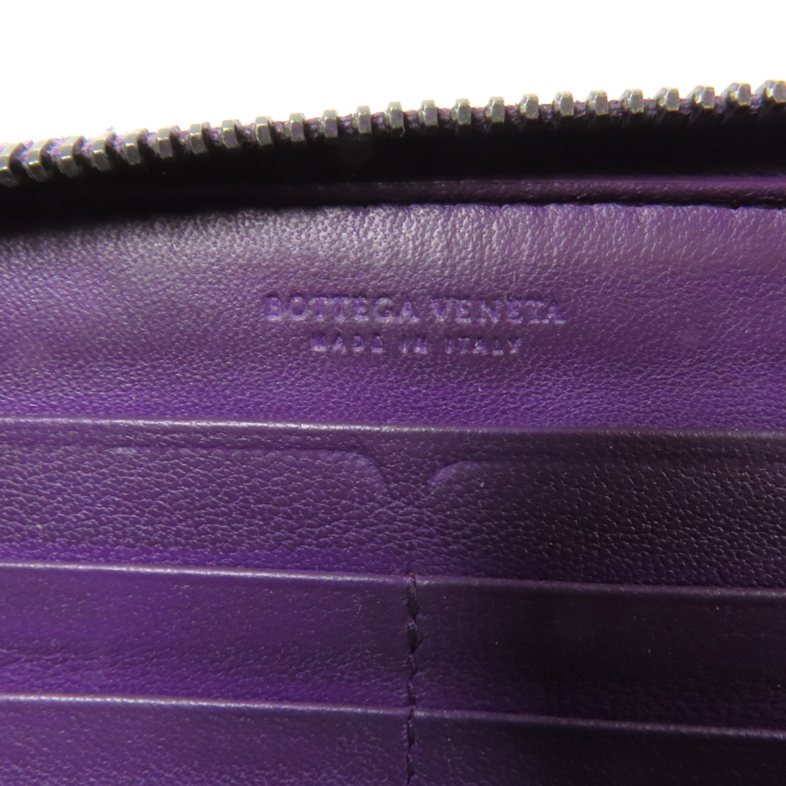 BOTTEGA VENETA 【激減優惠】羊皮皮革Long Wallet長錢包